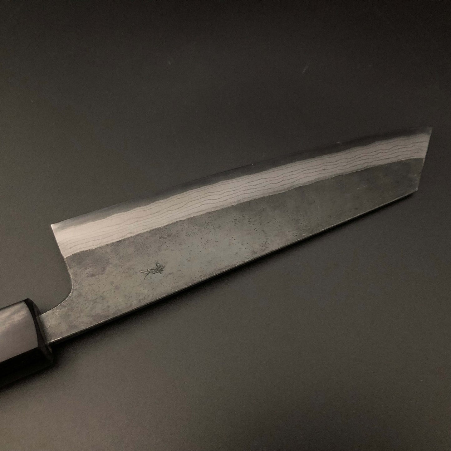 Kurouchi Carbon bunka 165㎜ Damascus Octagonal angle walnut