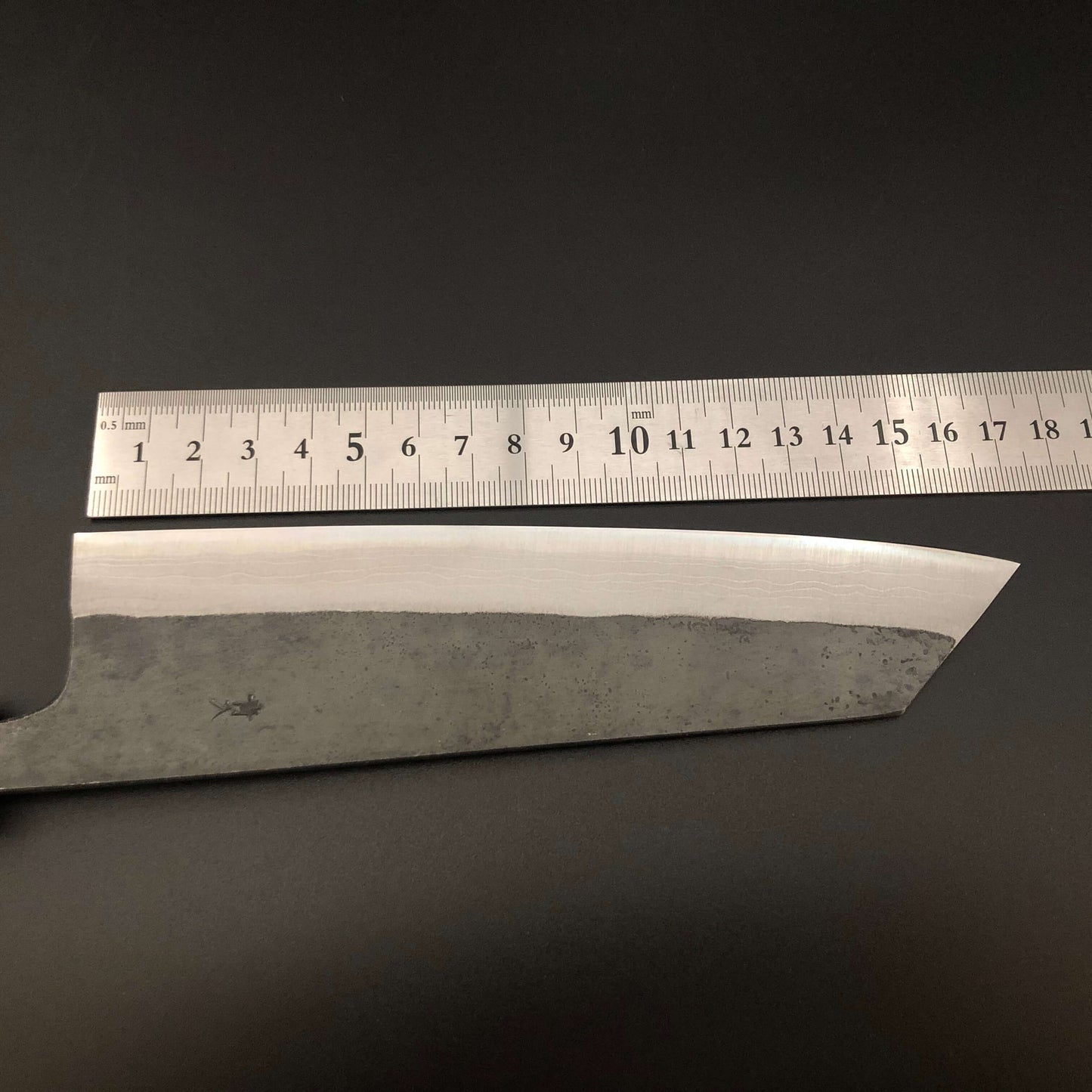 Kurouchi Carbon bunka 165㎜ Damascus Octagonal angle walnut