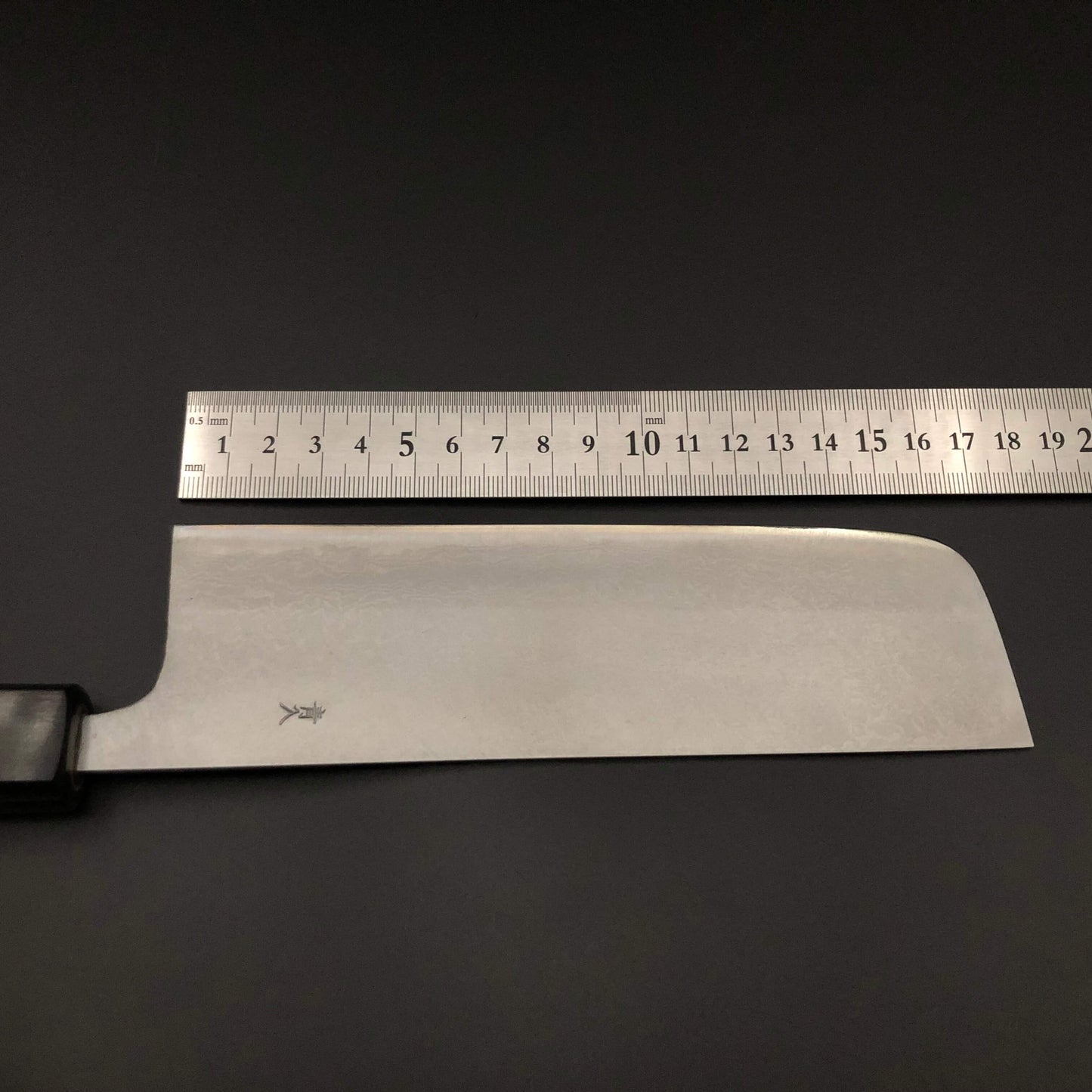 Carbon Nakiri 165㎜ Damascus Octagonal angle walnut