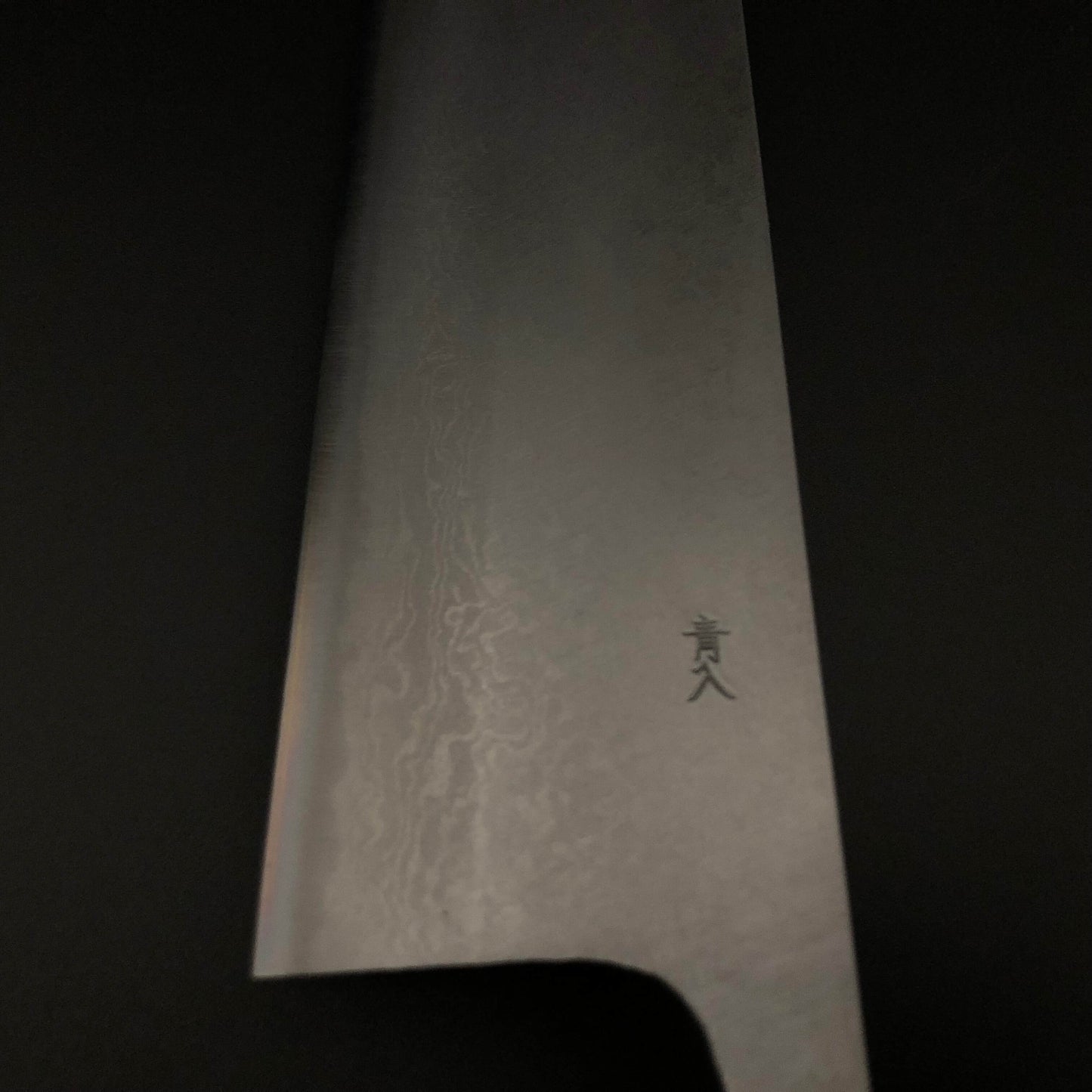 Carbon Nakiri 165㎜ Damascus Octagonal angle walnut