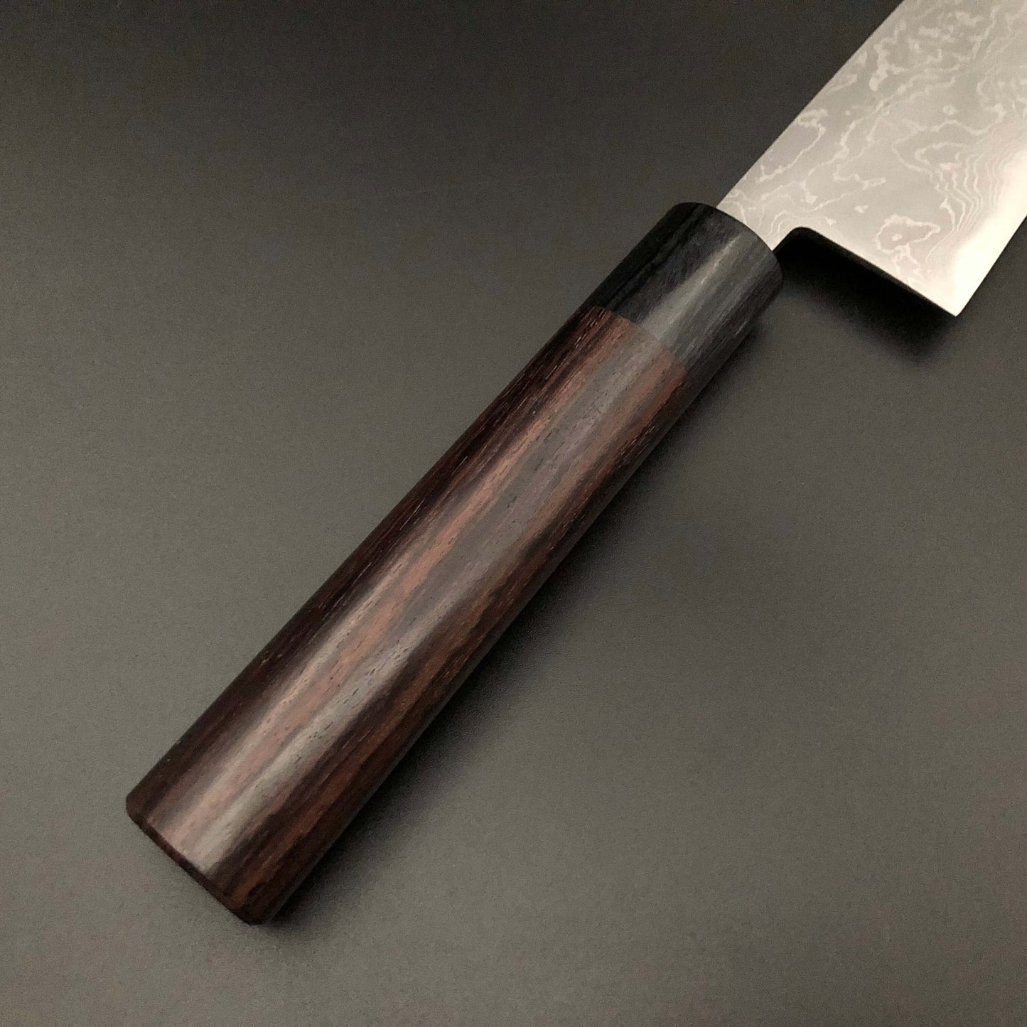 Bunka 165㎜ Carbon Damascus Rosewood Handle