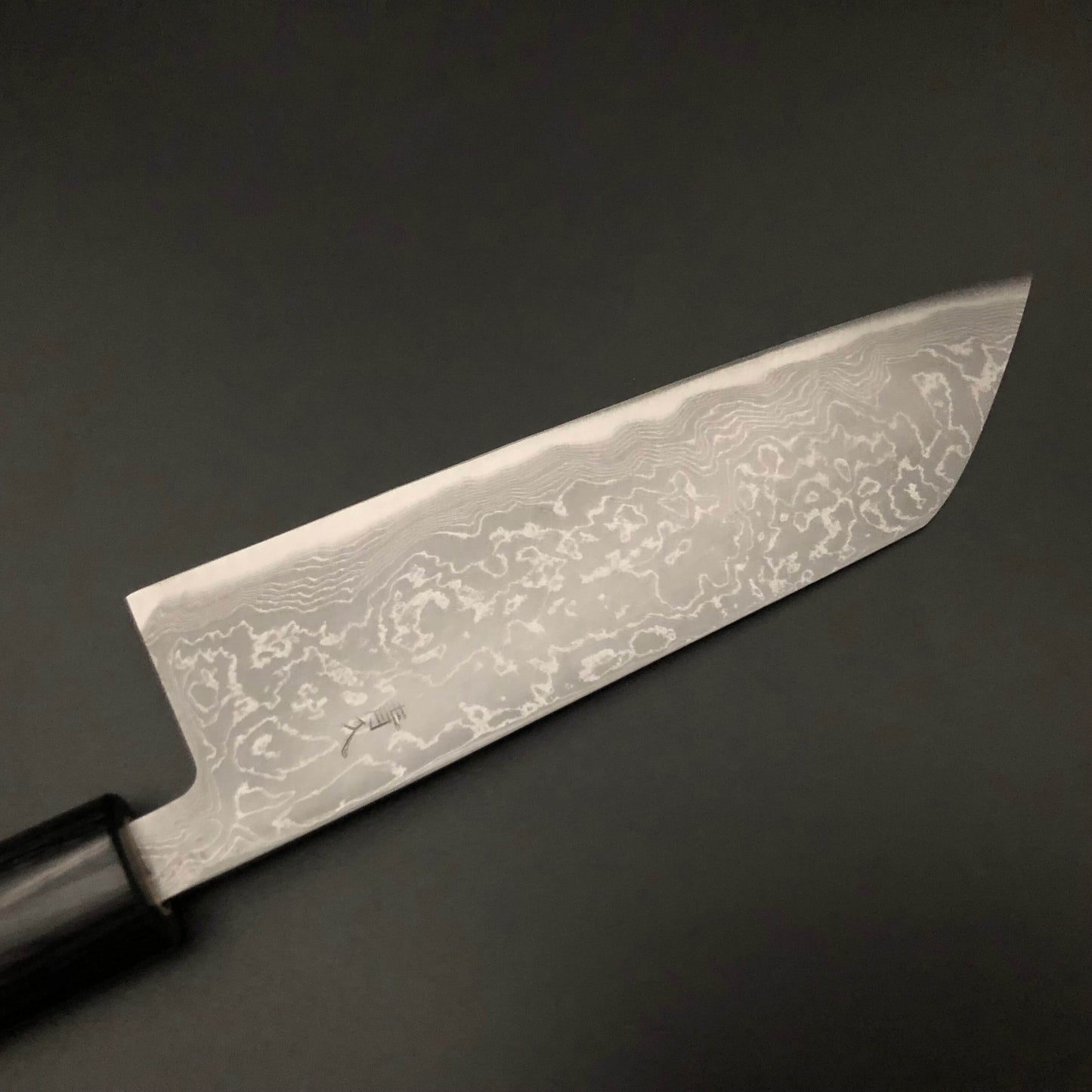 Bunka 165㎜ Carbon Damascus Rosewood Handle