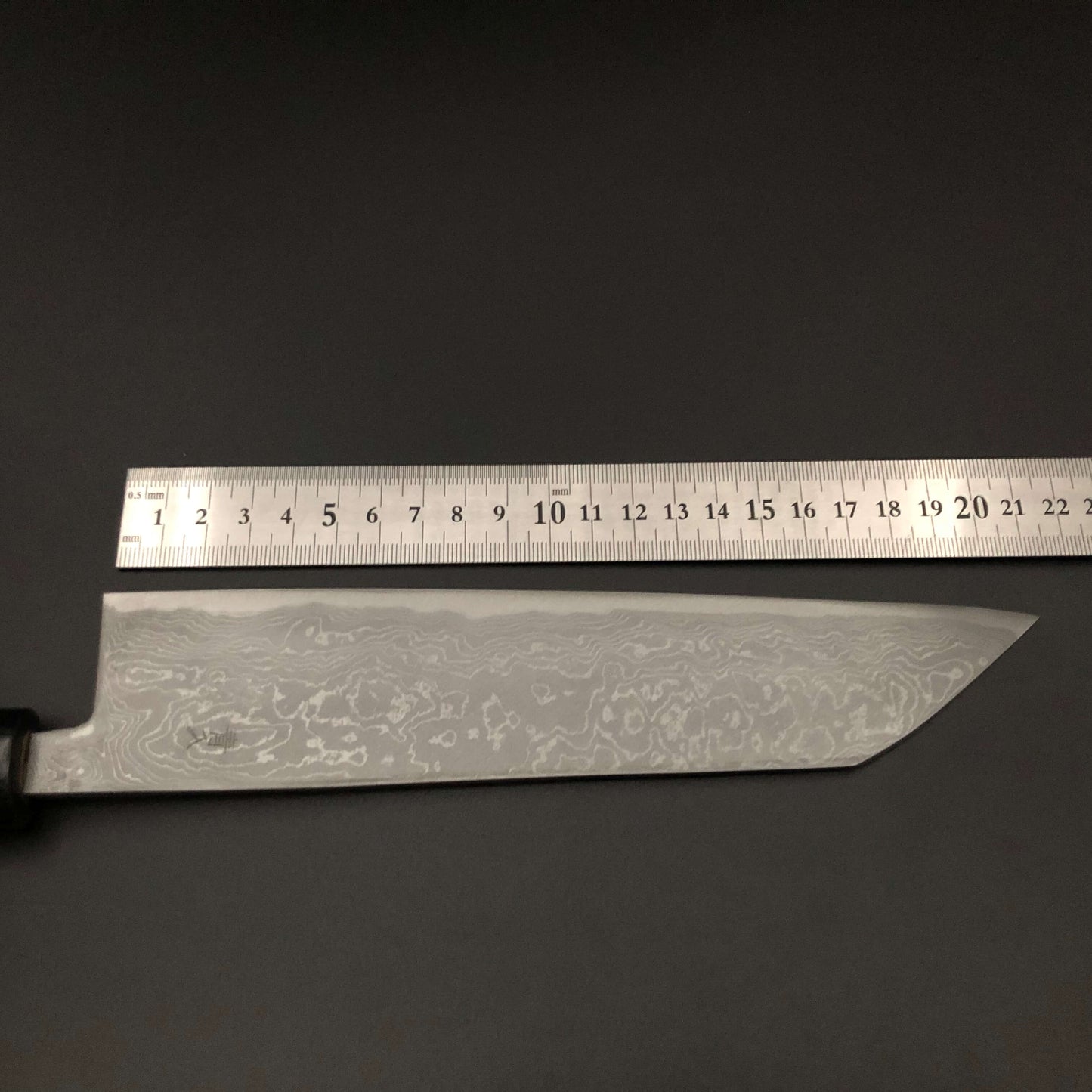 Carbon Kritsuke 210㎜ Damascus Rosewood Handle
