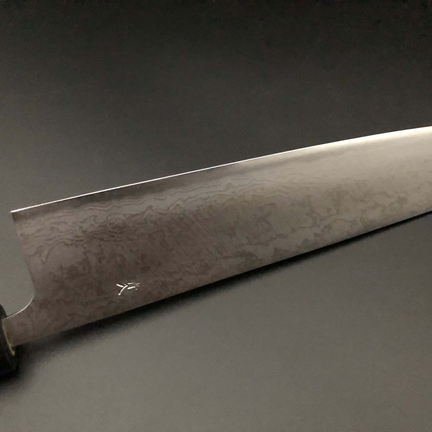 Migaki Carbon Kritsuke 240㎜ Damascus Rosewood Handle