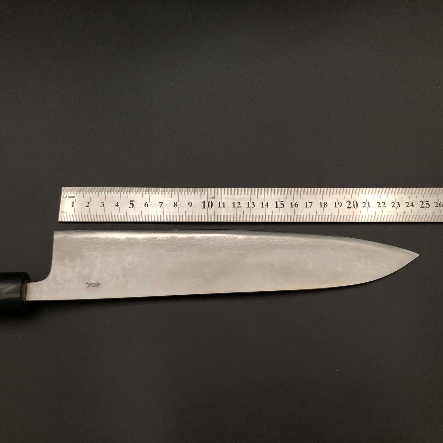 Carbon Gyuto 240㎜ Damascus Rosewood Handle