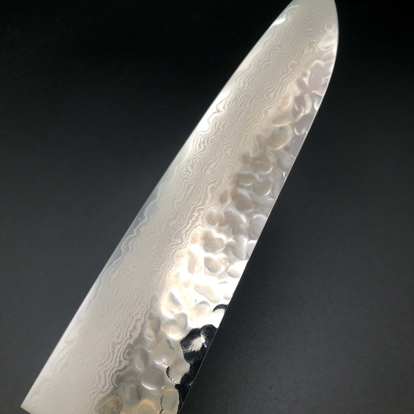 Stainless‐clad Santoku 180㎜ VG10 Steel Damascus 33 layer Mahogany Yo Handle