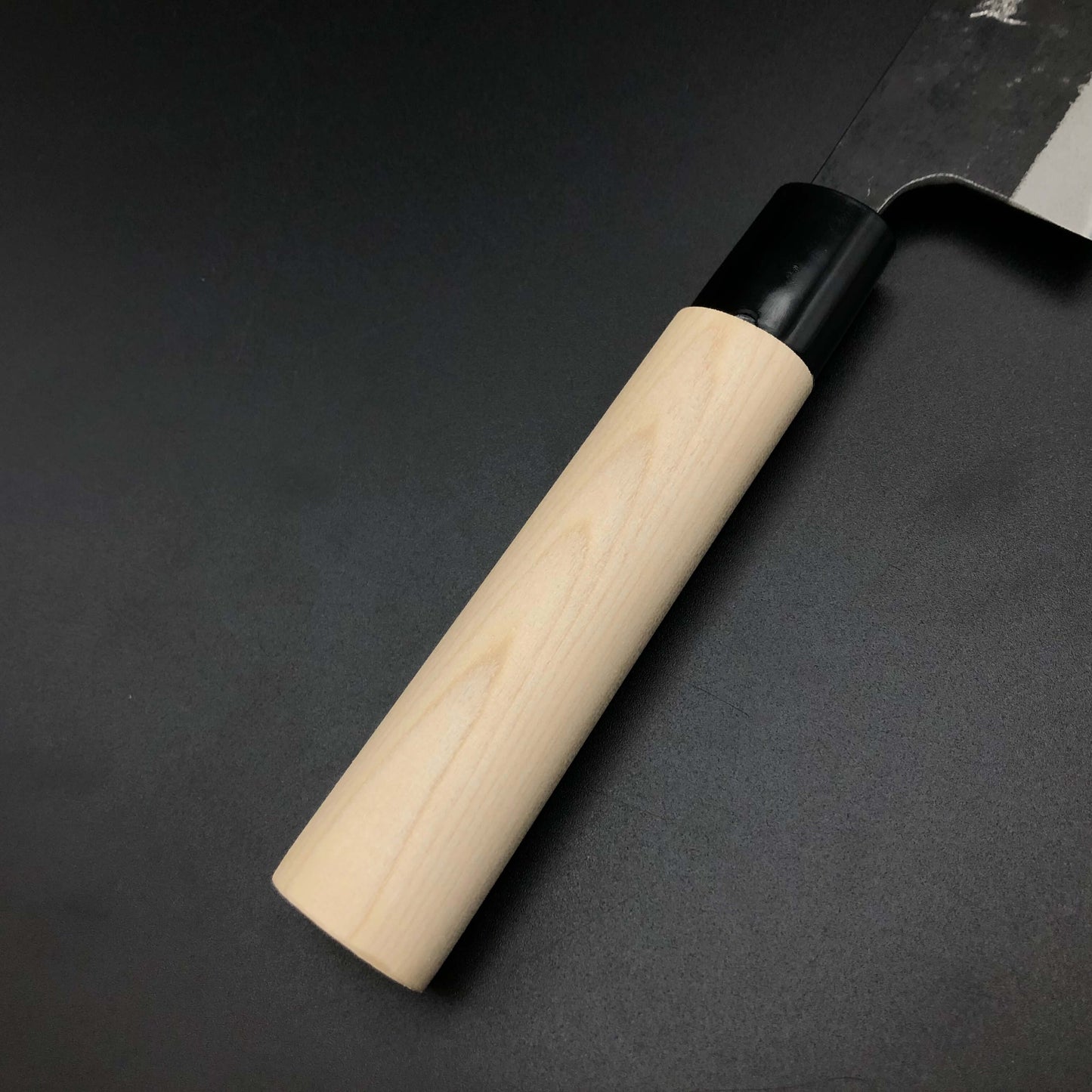 Kurouchi Nakiri 165㎜ Blue2 Carbon Hackberry Wood Handle