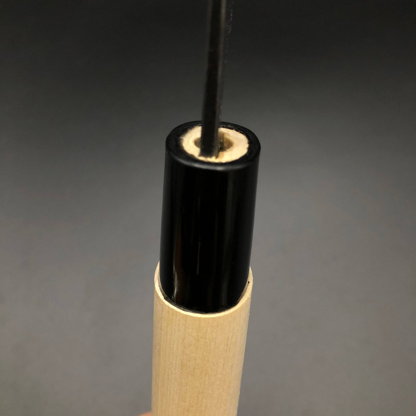 Kurouchi Nakiri 165㎜ Blue2 Carbon Hackberry Wood Handle
