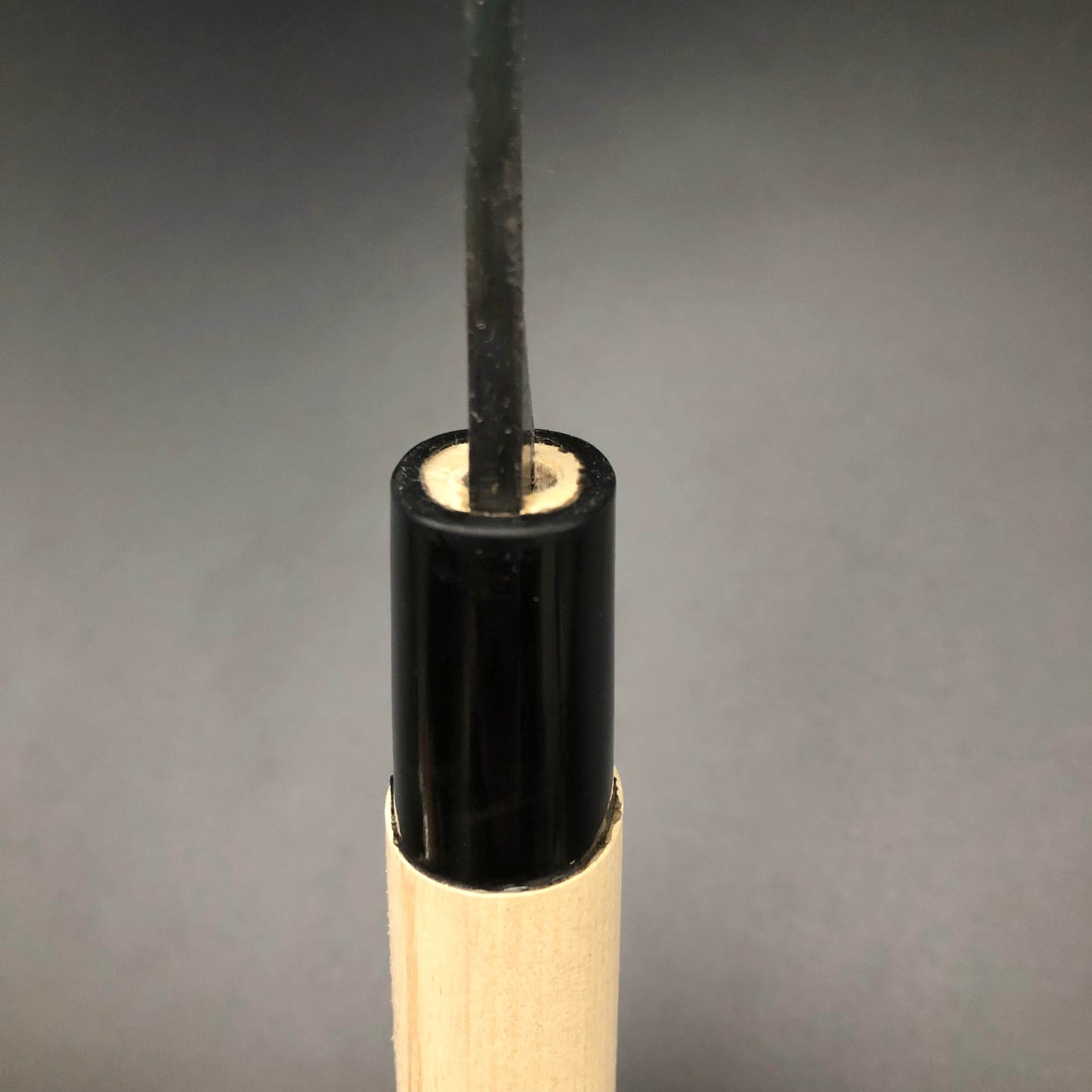 Kurouchi Nakiri 165㎜ White1Carbon Hackberry Wood Handle