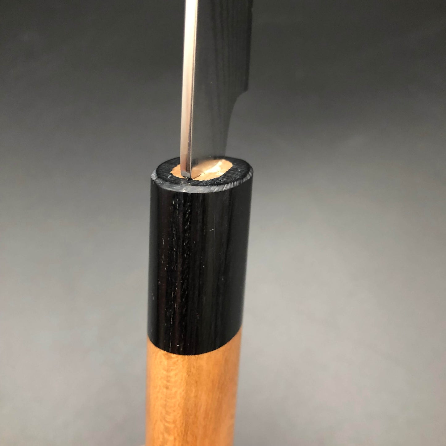 Stainless‐clad Petty 130㎜ VG10 Steel Damascus 37 layer Cherry wood