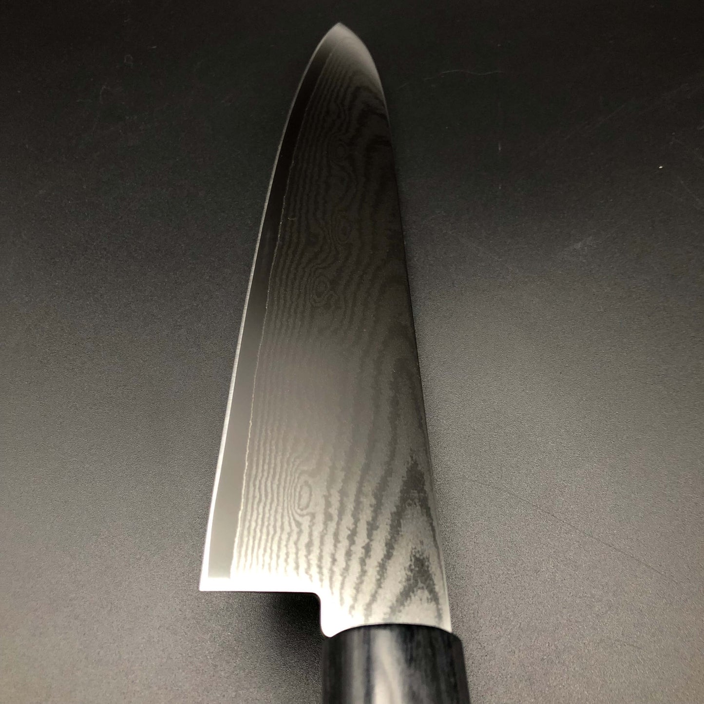 Stainless‐clad Gyuto 210㎜ VG10 Steel Damascus 63 layer Cherry wood