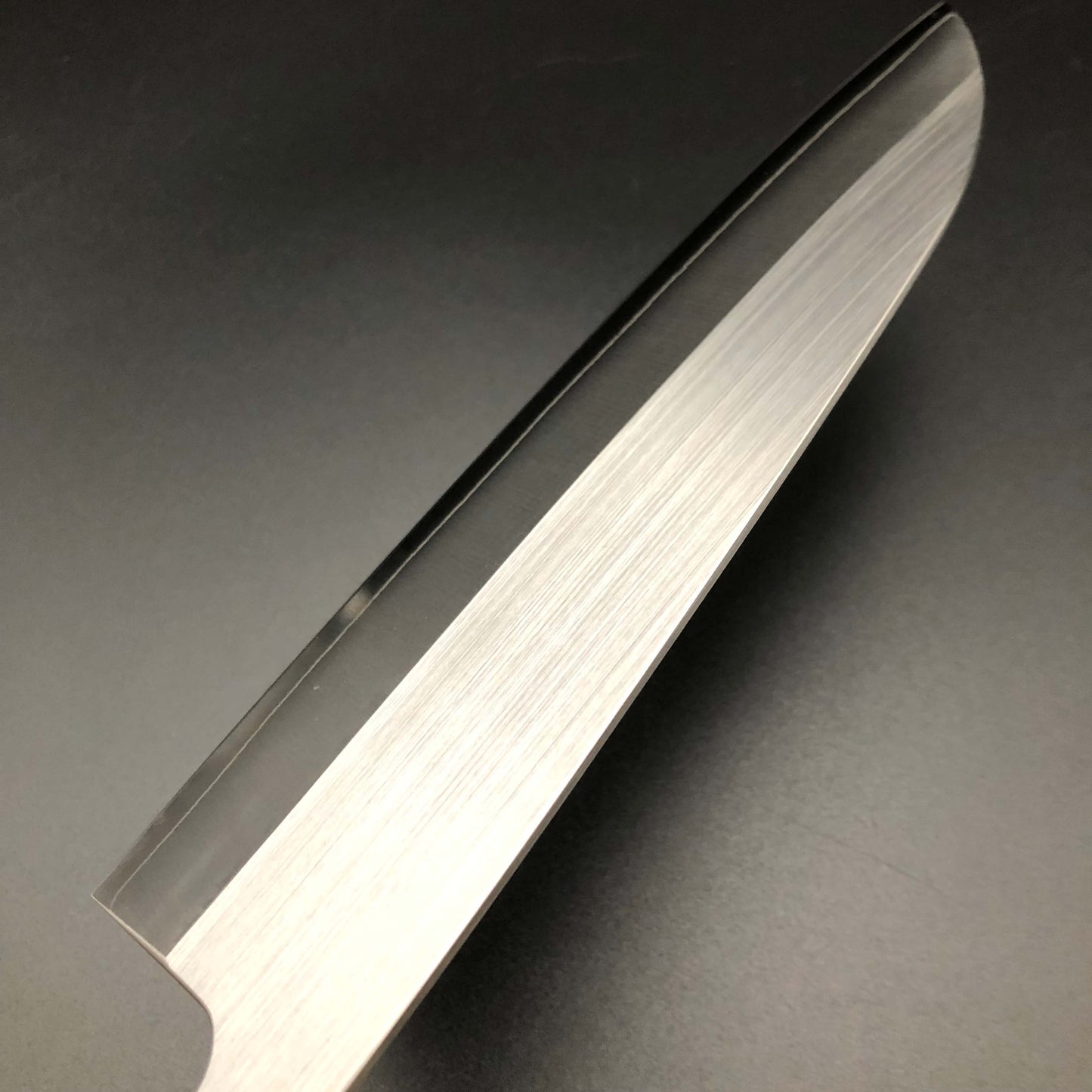 Stainless‐clad Santoku 165㎜ AUS8 Steel Walnut Wood Handle