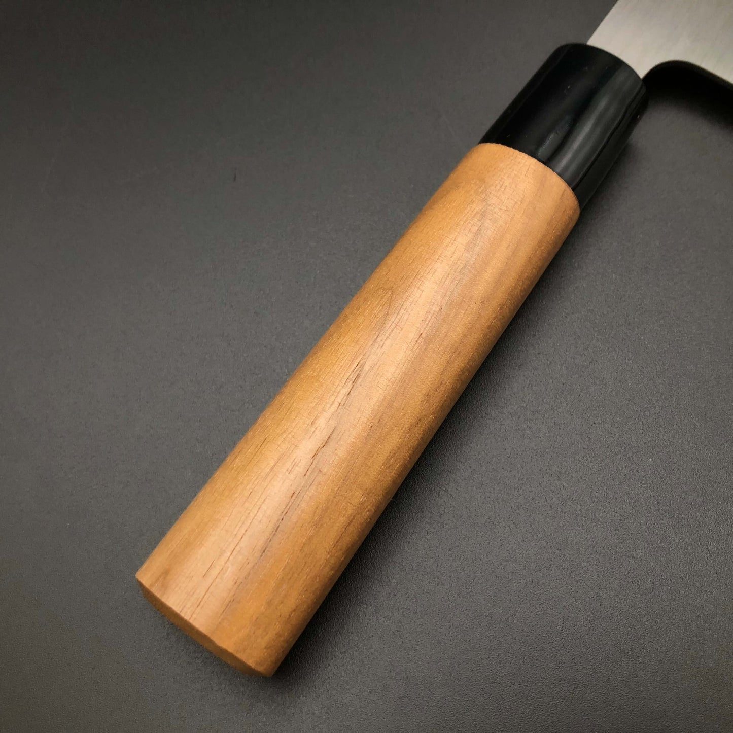 Stainless‐clad Nakiri 165㎜ AUS8 Steel Walnut Wood Handle