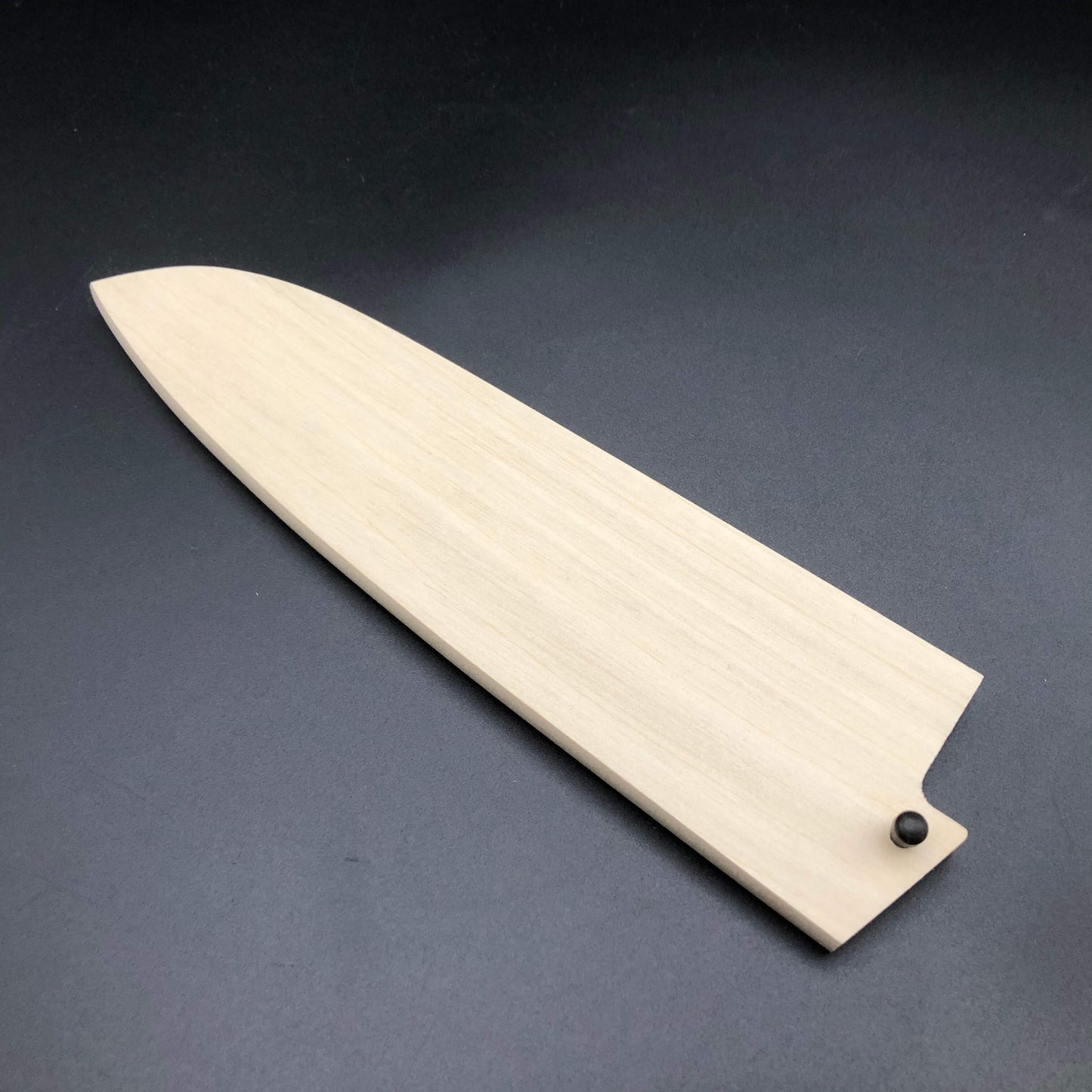 Stainless Santoku 165/170/180mm knife sheath Saya Hackberry