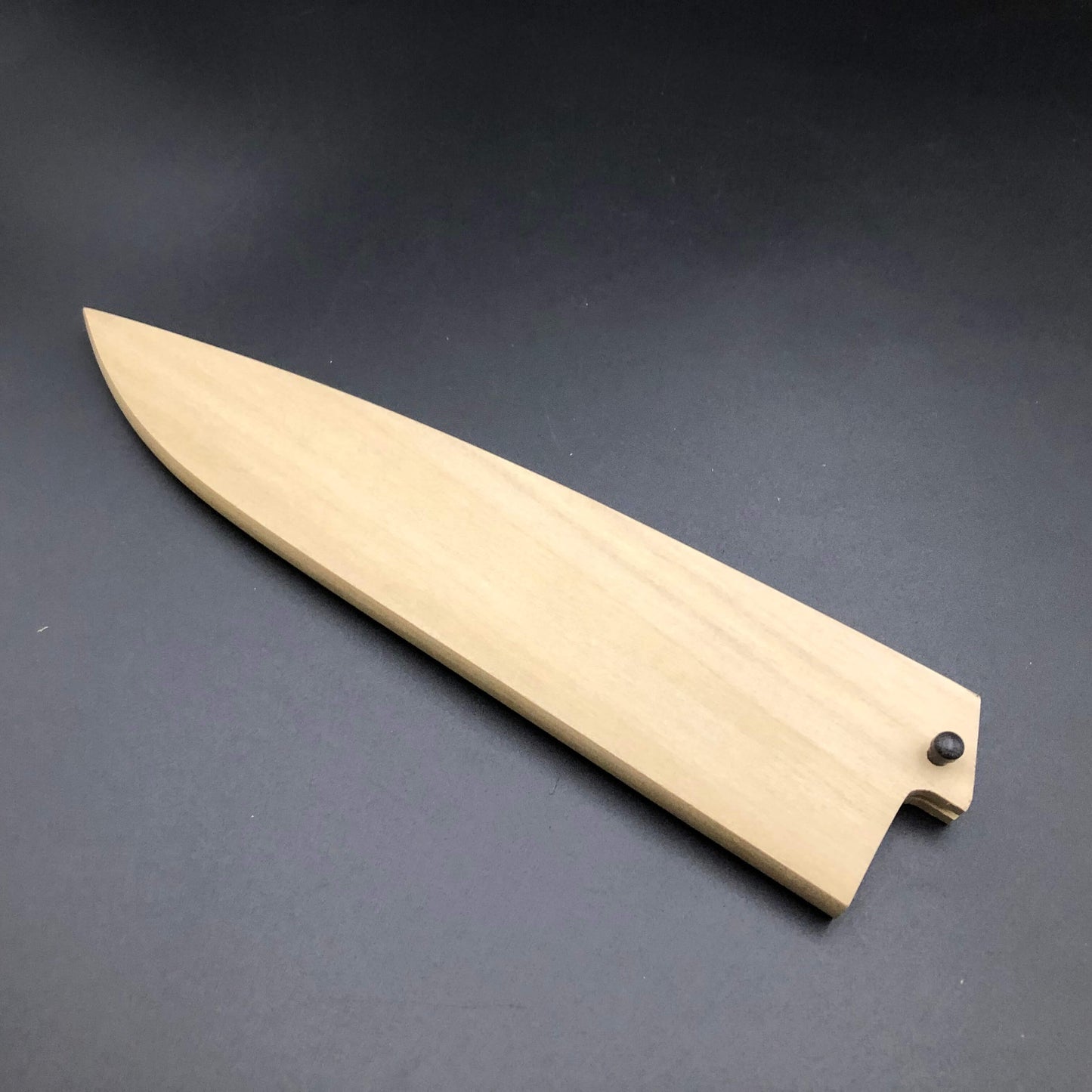 Stainless Gyuto knife 180mm sheath Saya Hackberry