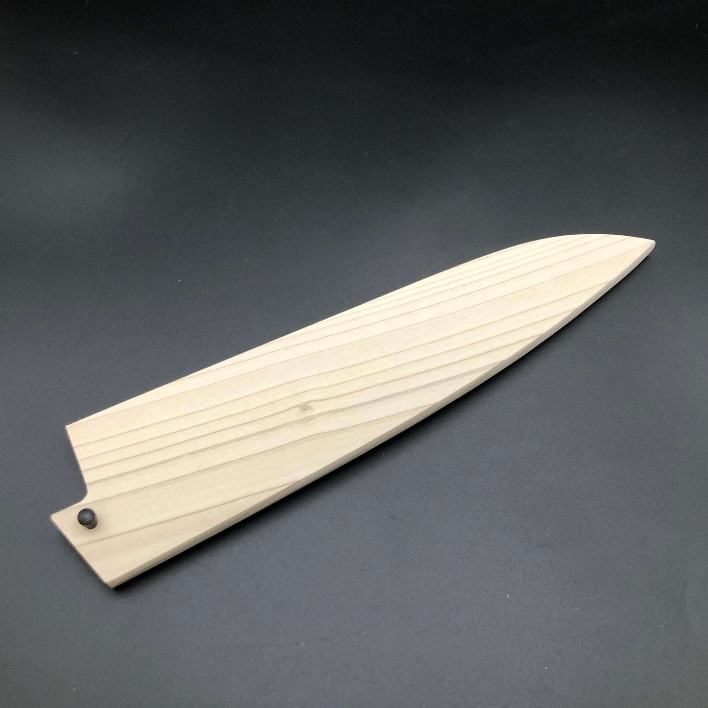 Stainless Gyuto knife 210mm sheath Saya Hackberry