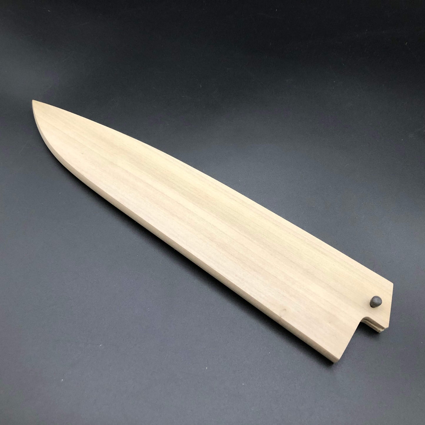 Stainless Gyuto knife 240mm sheath Saya Hackberry