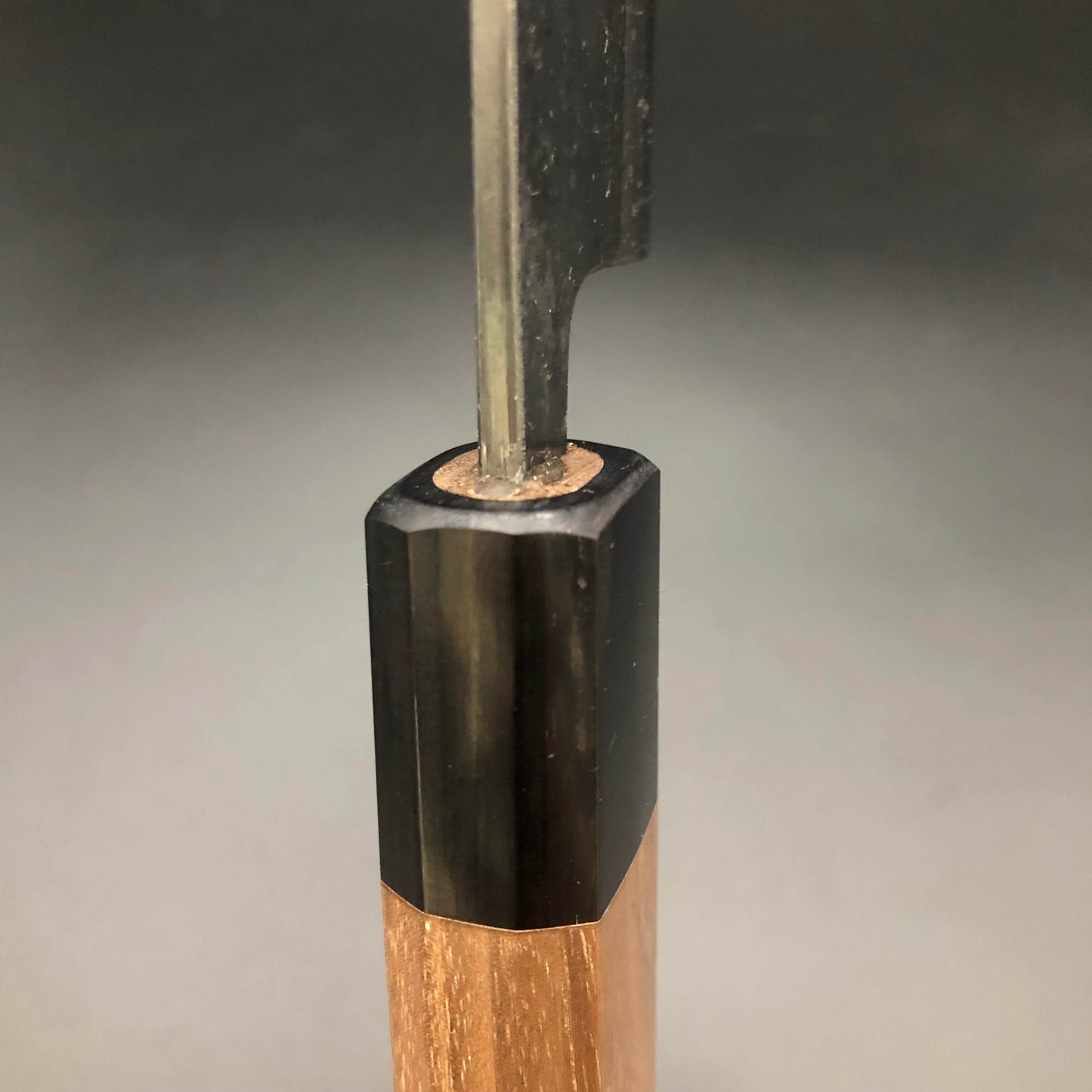 Kurouchi Carbon Gyuto 270㎜ Damascus Octagonal angle walnut
