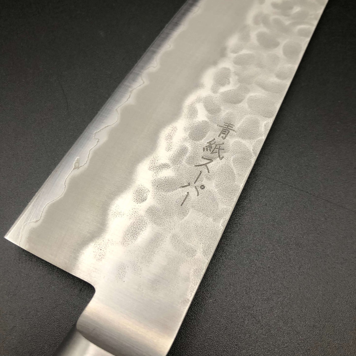 Stainless‐clad santoku 180㎜ Carbon Steel Red Yo Handle