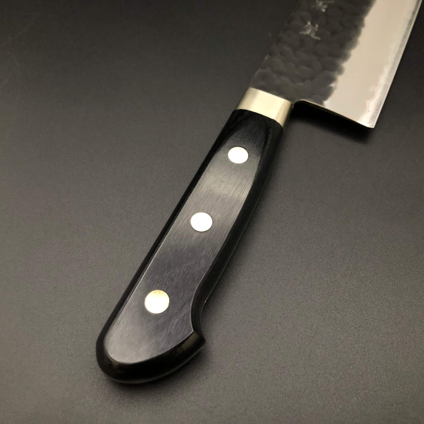 Stainless‐clad Nakiri 165㎜ Carbon Steel Yo Handle