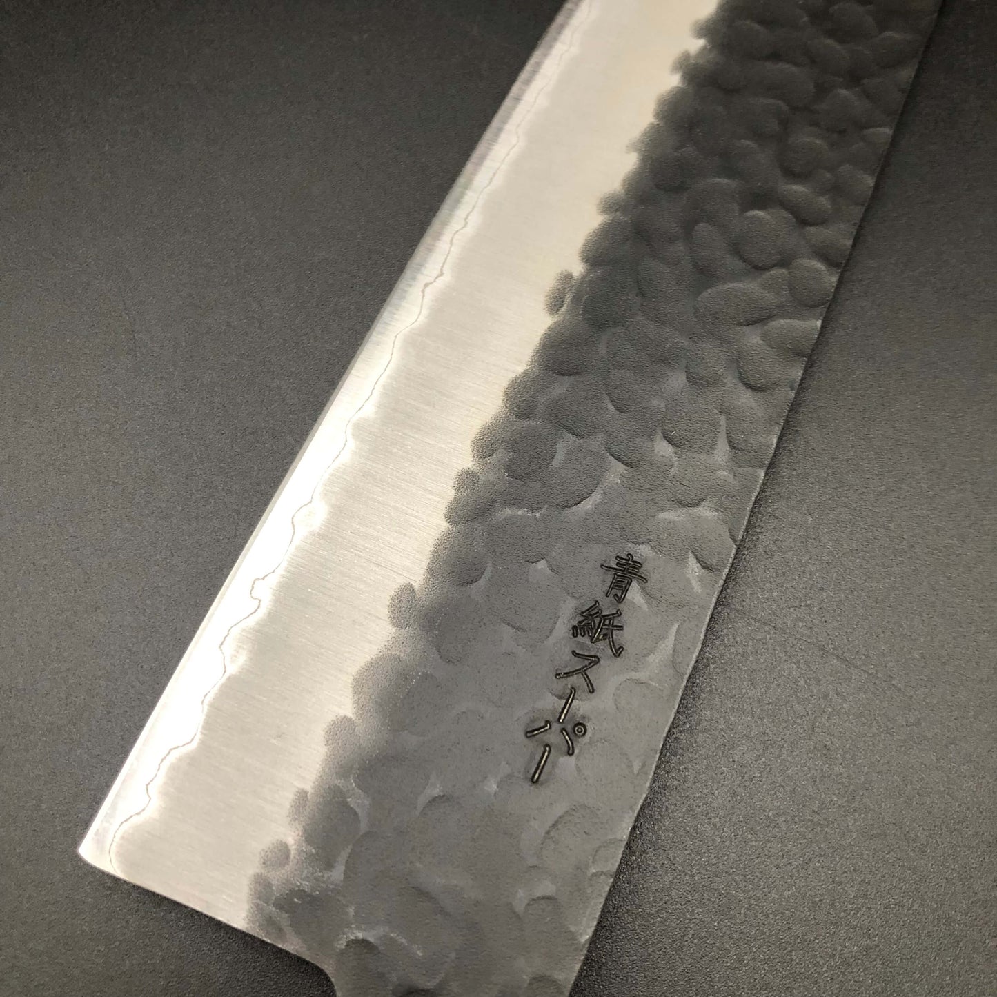 Stainless‐clad Nakiri 165㎜ Carbon Steel Yo Handle
