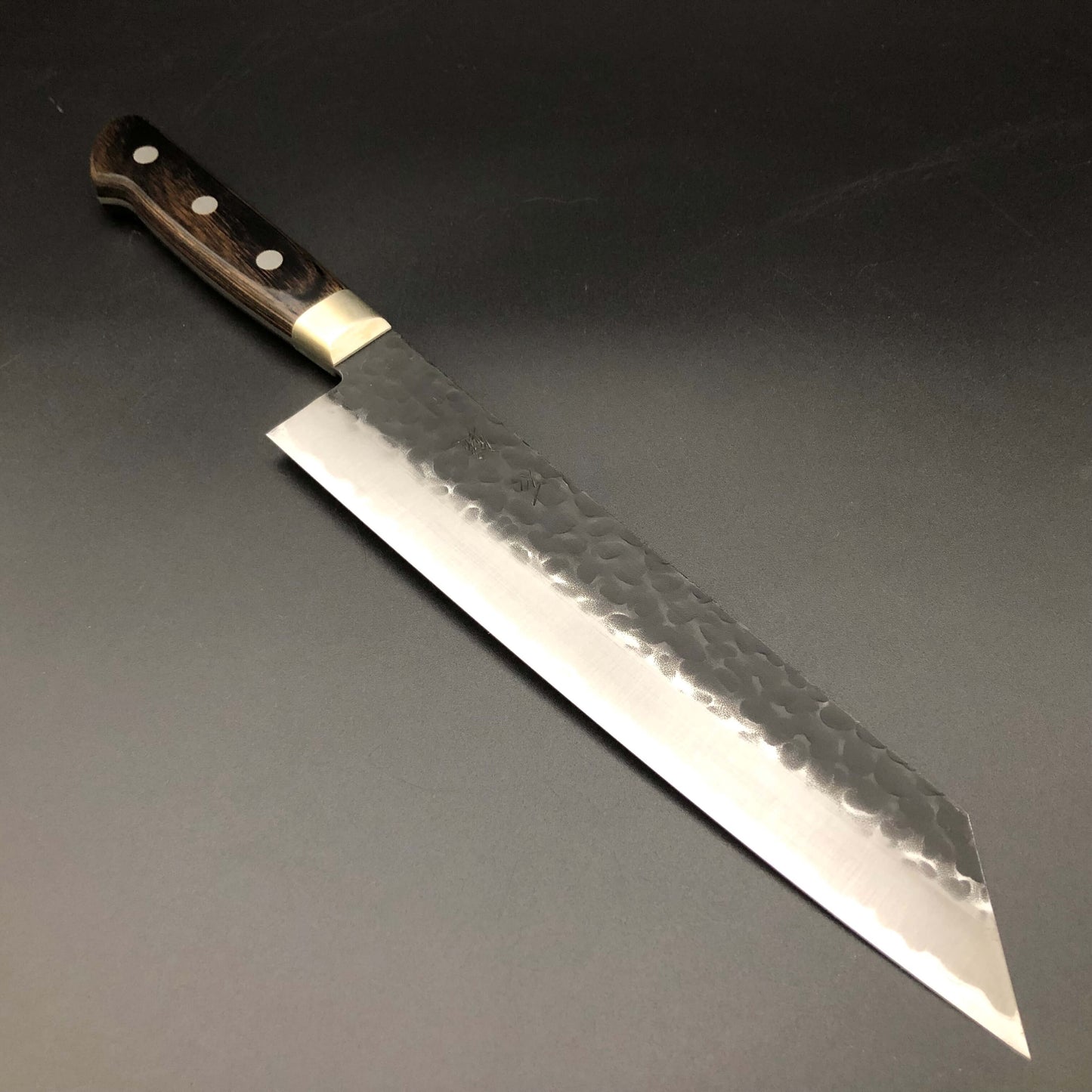 Stainless‐clad Kiritsuke 210㎜ Carbon Steel Yo Handle