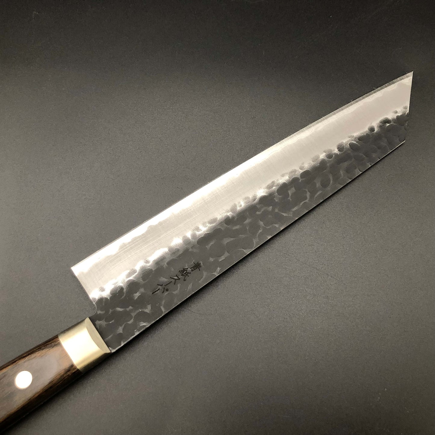 Stainless‐clad Kiritsuke 210㎜ Carbon Steel Yo Handle