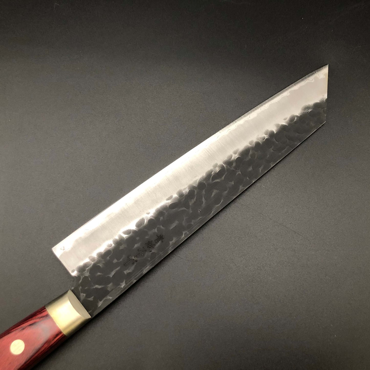 Stainless‐clad Kiritsuke 210㎜ Carbon Steel Yo Handle