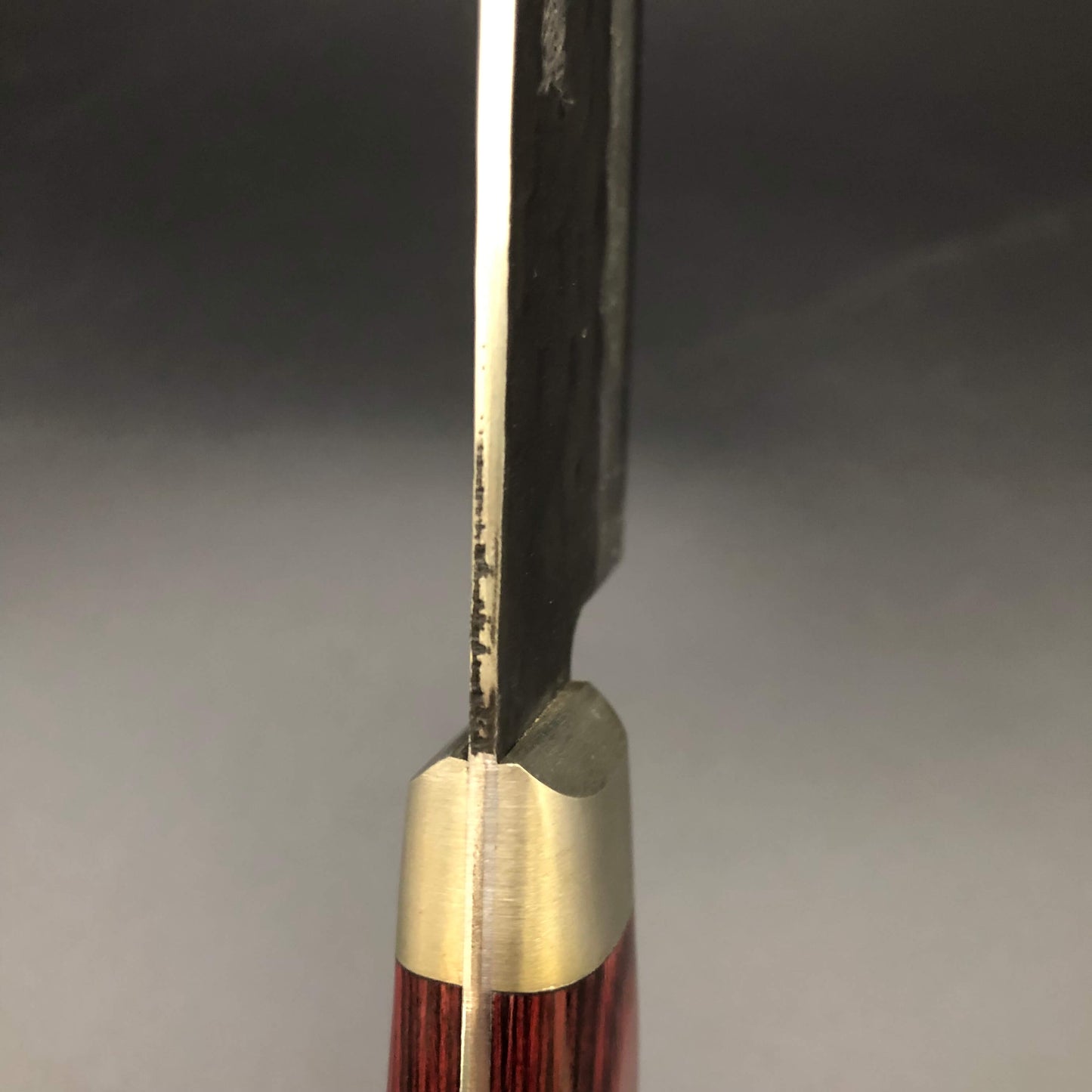 Stainless‐clad Kiritsuke 210㎜ Carbon Steel Yo Handle