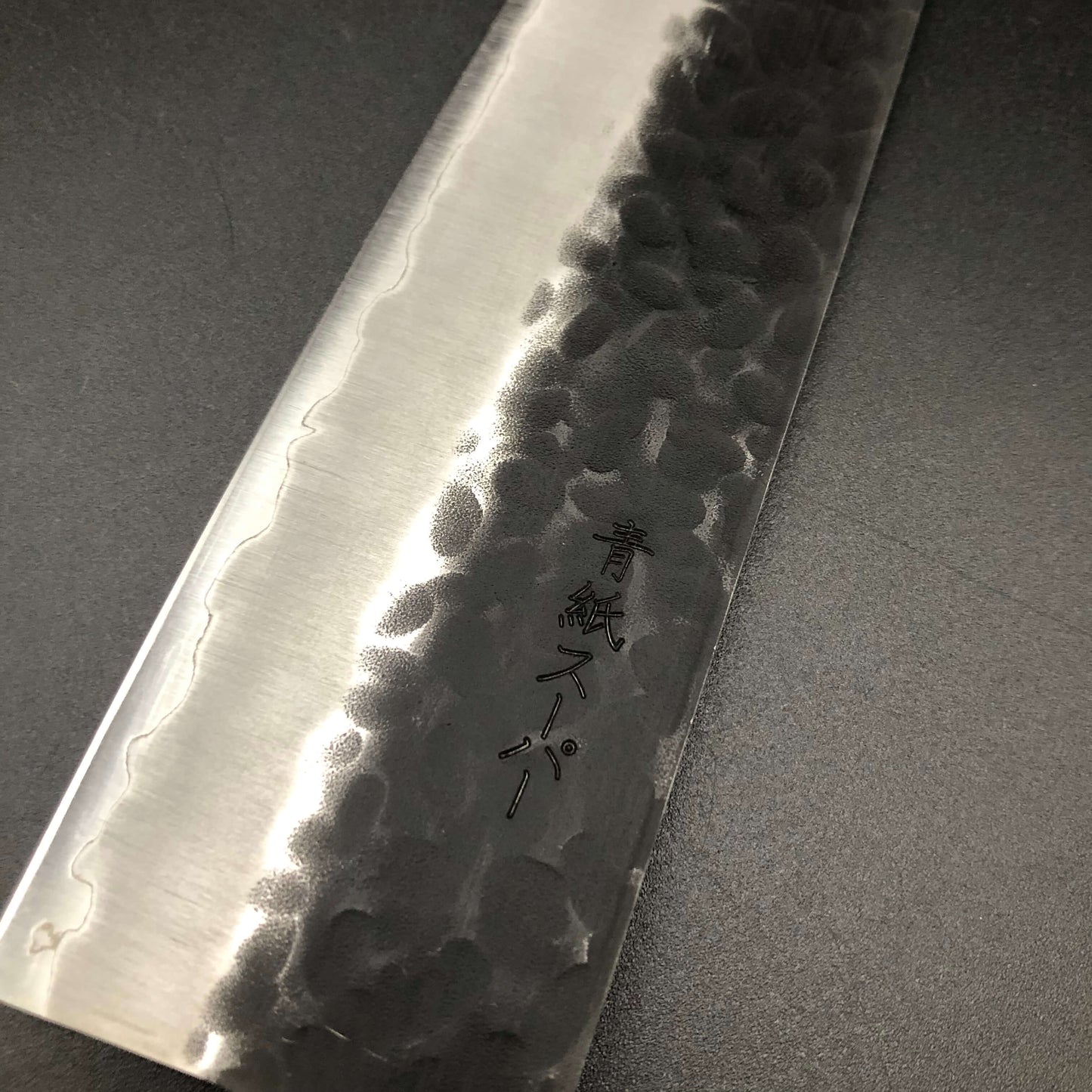 Stainless‐clad Kiritsuke 210㎜ Carbon Steel Yo Handle