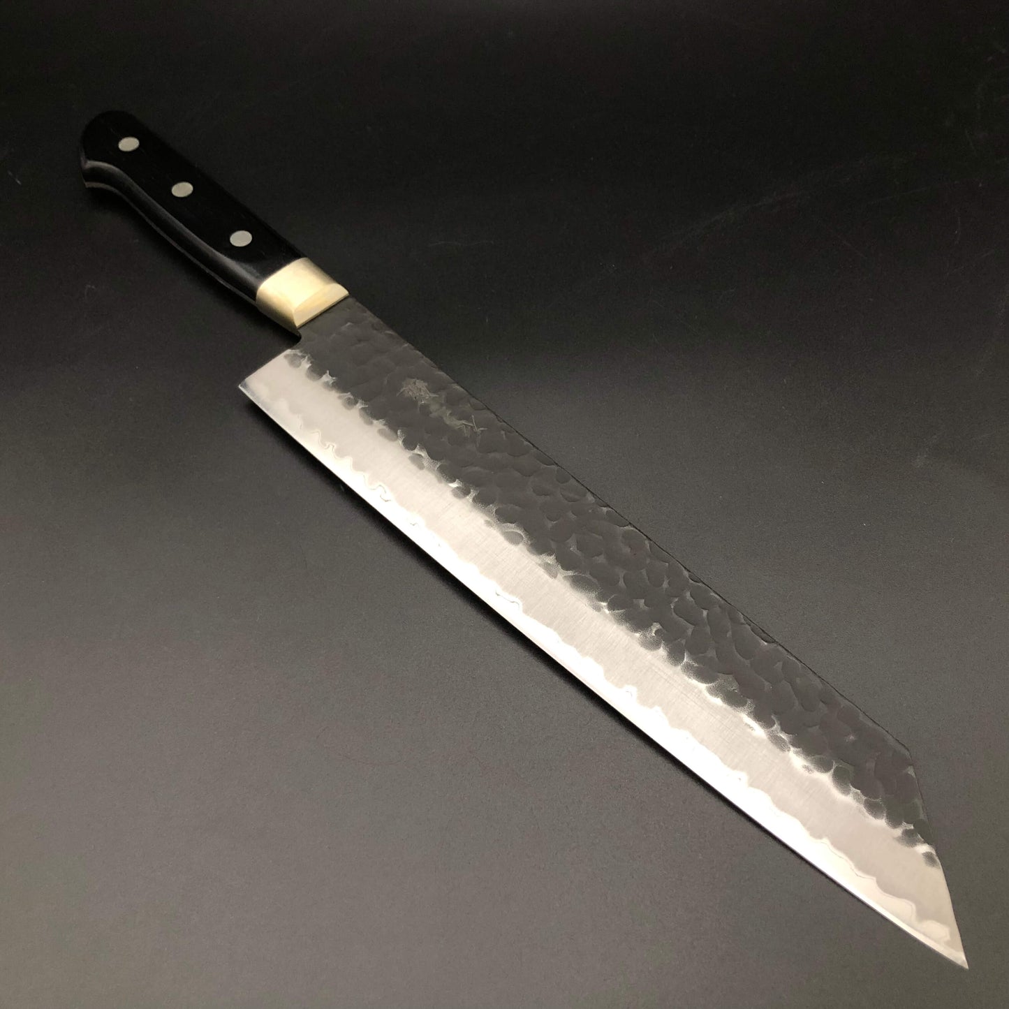 Stainless‐clad Kiritsuke 240㎜ Carbon Steel Yo Handle