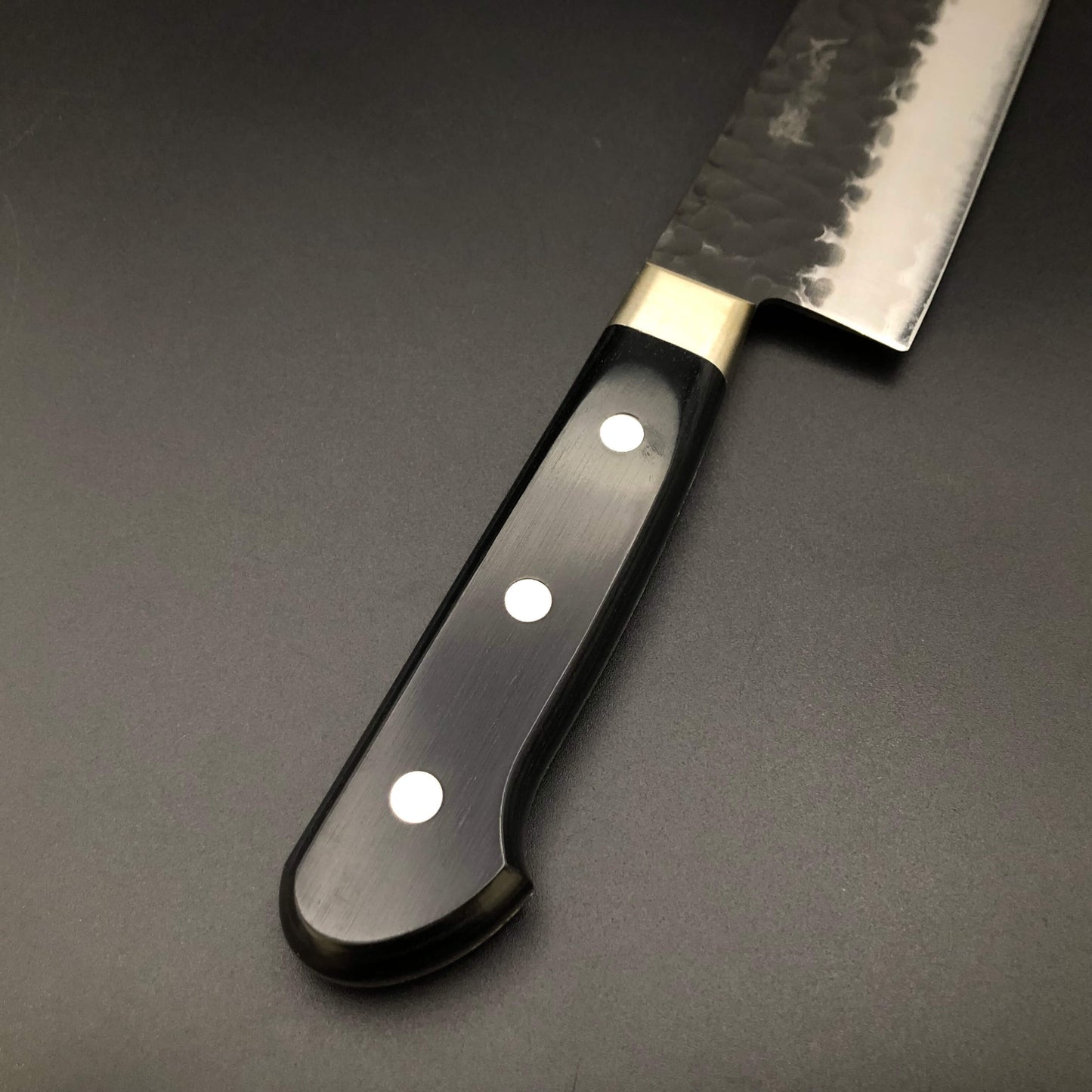Stainless‐clad Kiritsuke 240㎜ Carbon Steel Yo Handle