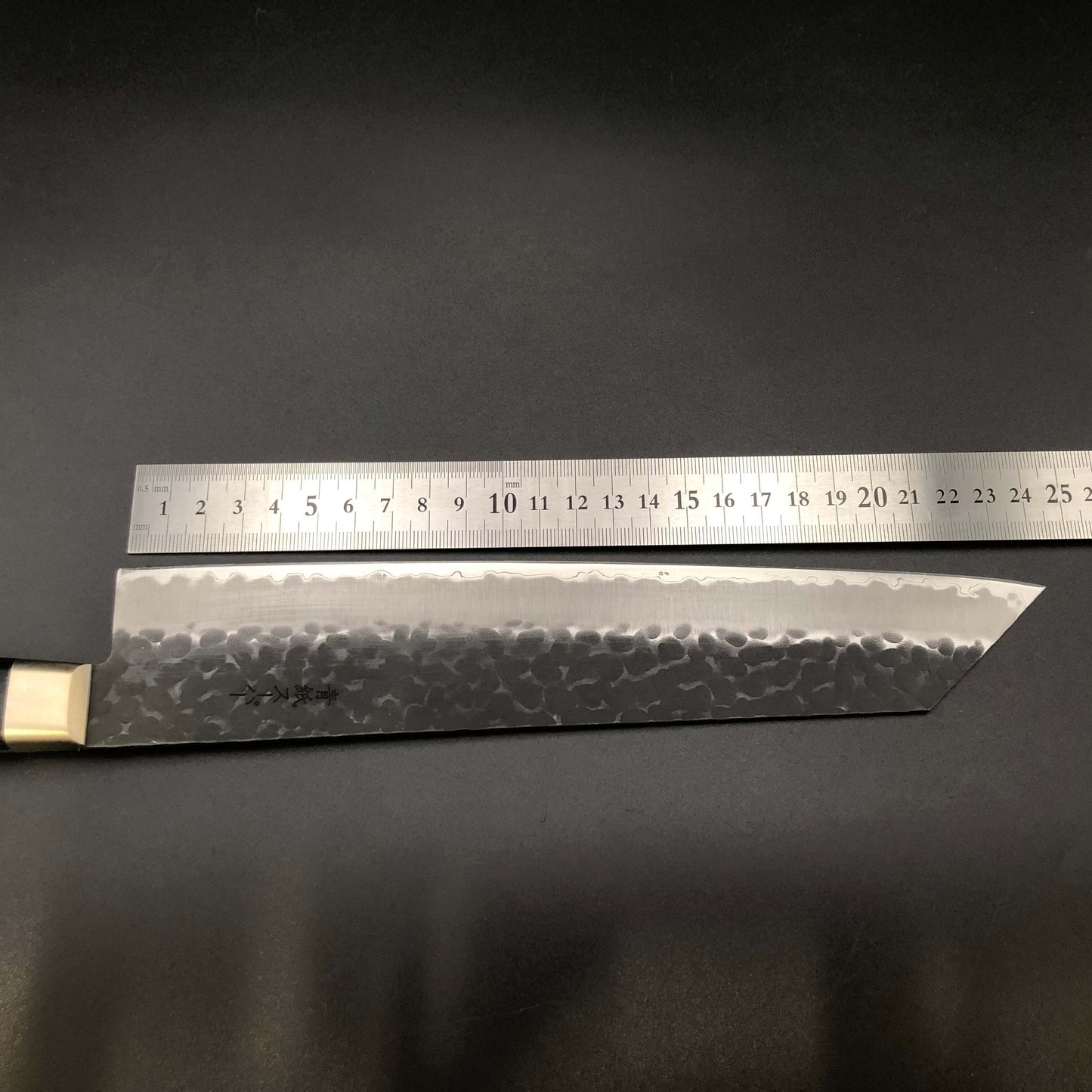 Stainless‐clad Kiritsuke 240㎜ Carbon Steel Yo Handle