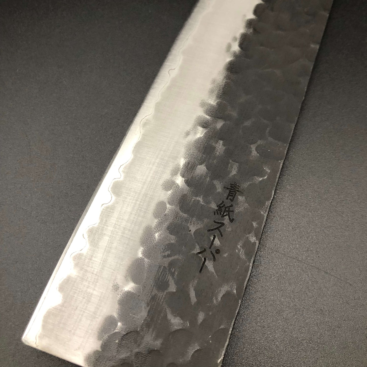 Stainless‐clad Kiritsuke 240㎜ Carbon Steel Yo Handle