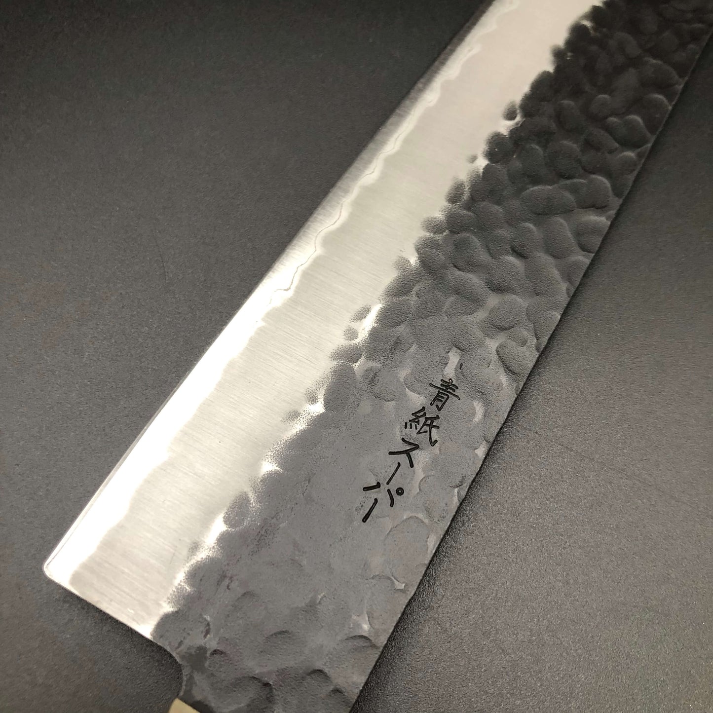 Stainless‐clad Kiritsuke 240㎜ Carbon Steel Yo Handle