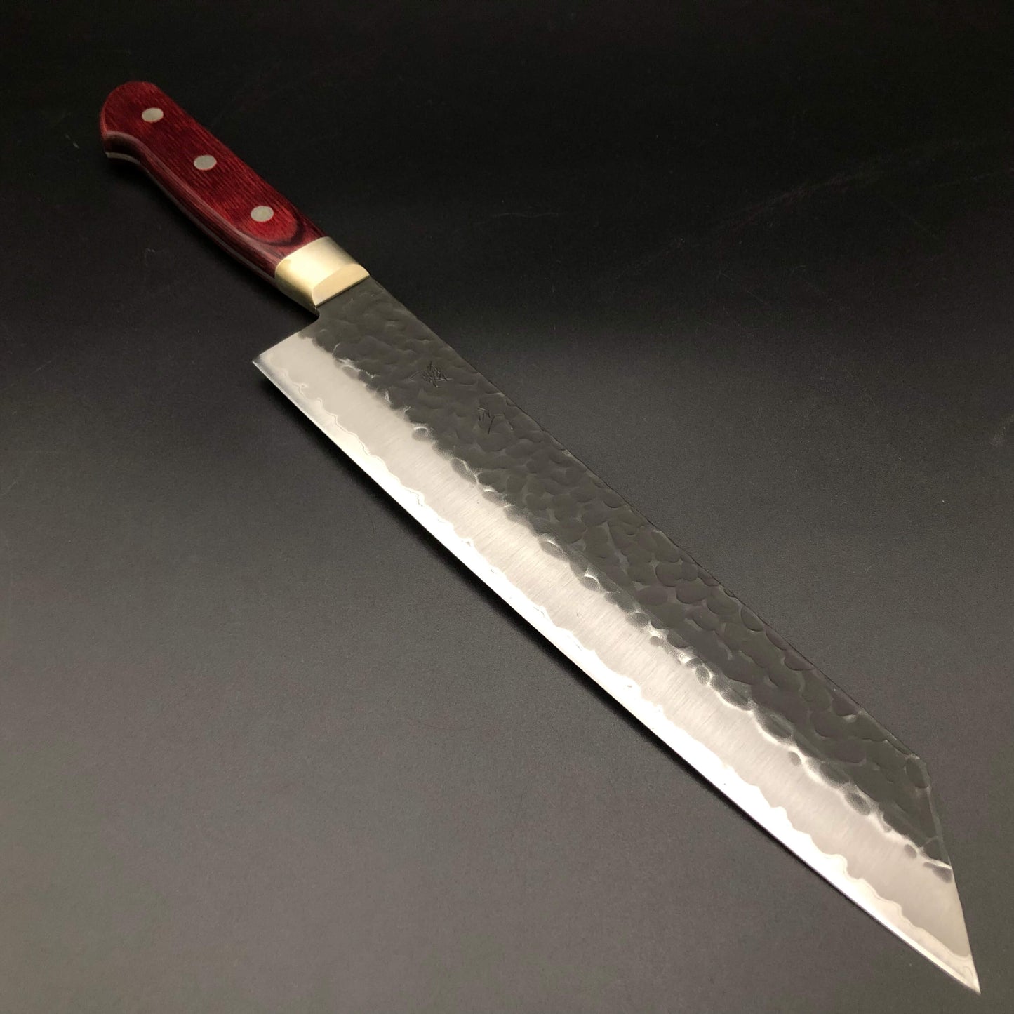 Stainless‐clad Kiritsuke 240㎜ Carbon Steel Yo Handle