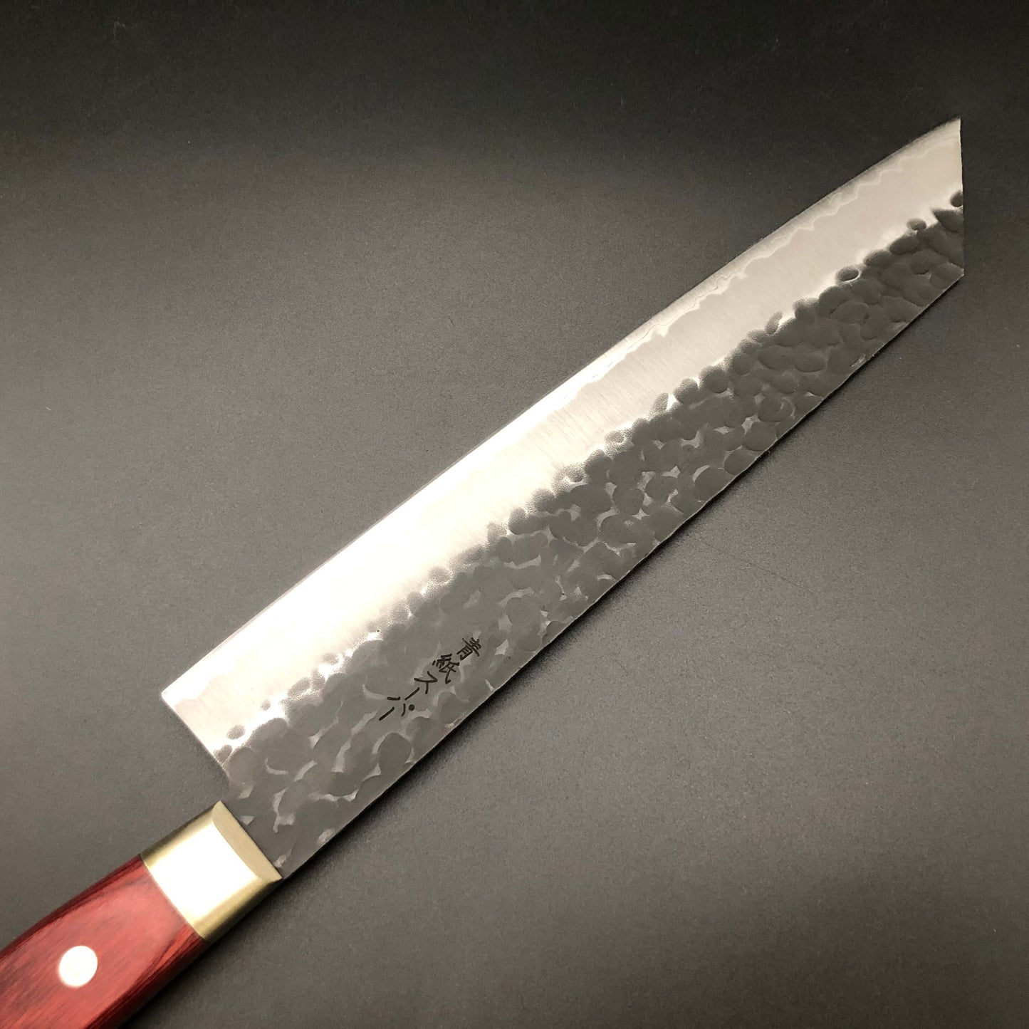 Stainless‐clad Kiritsuke 240㎜ Carbon Steel Yo Handle
