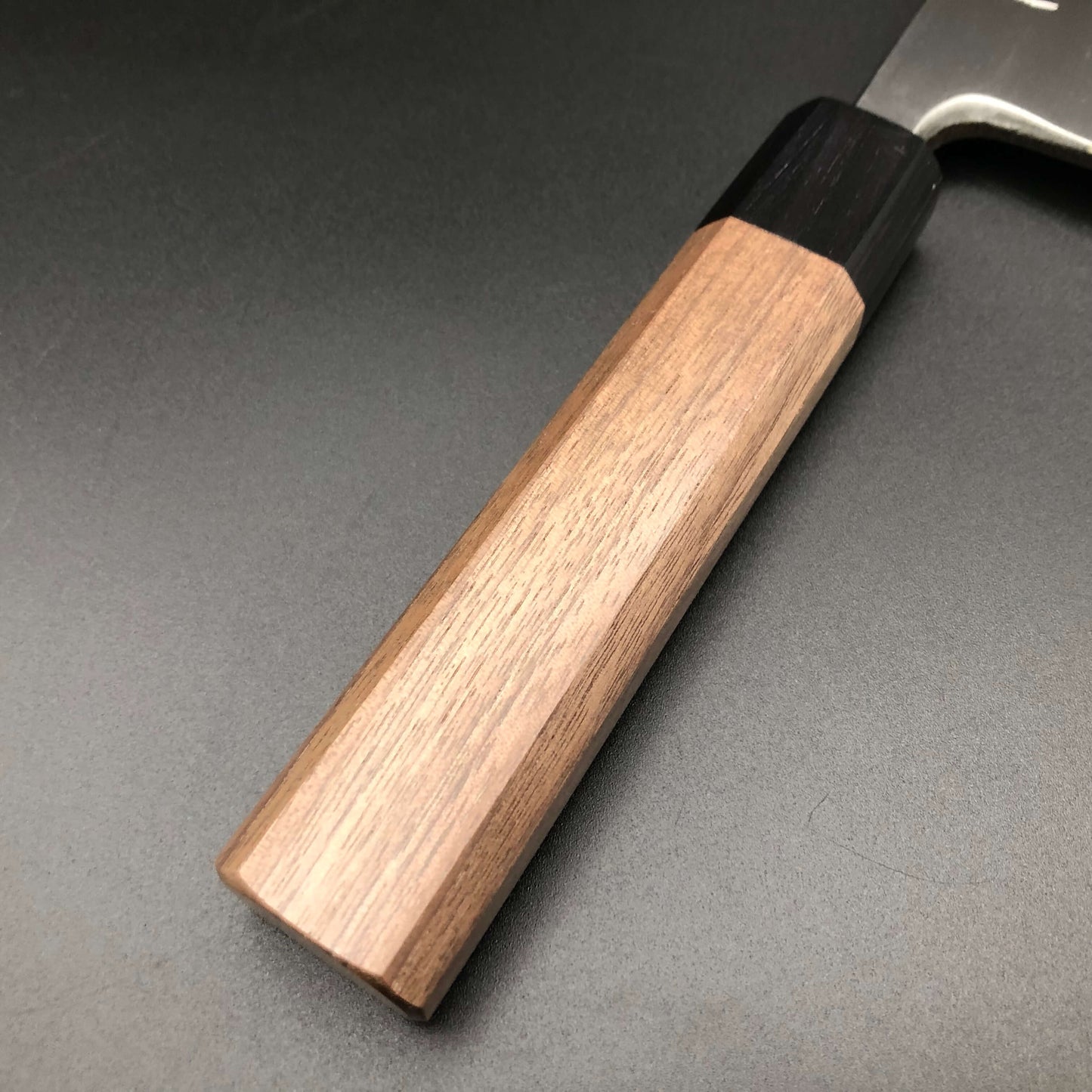 Carbon Deba 150㎜ Octagonal angle walnut