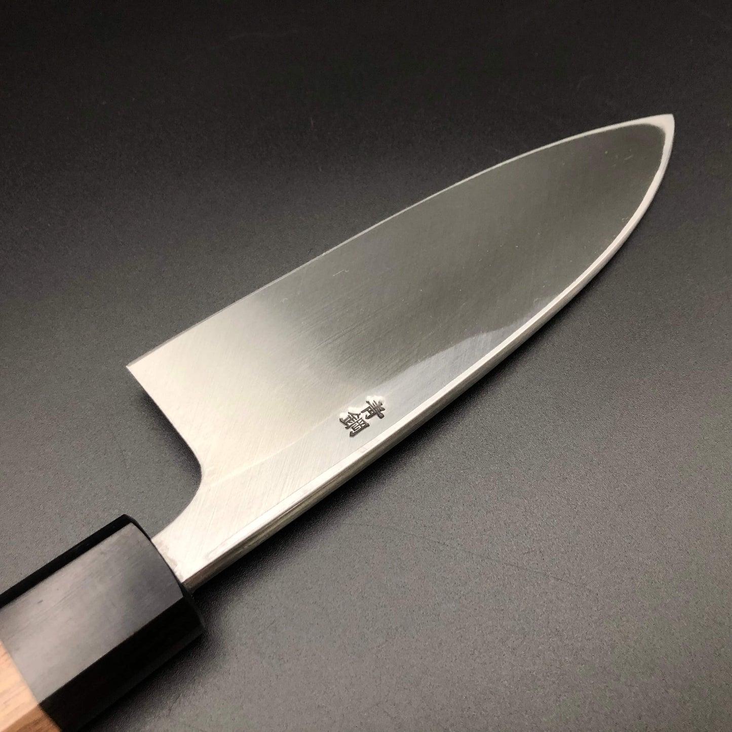 Carbon Deba 150㎜ Octagonal angle walnut