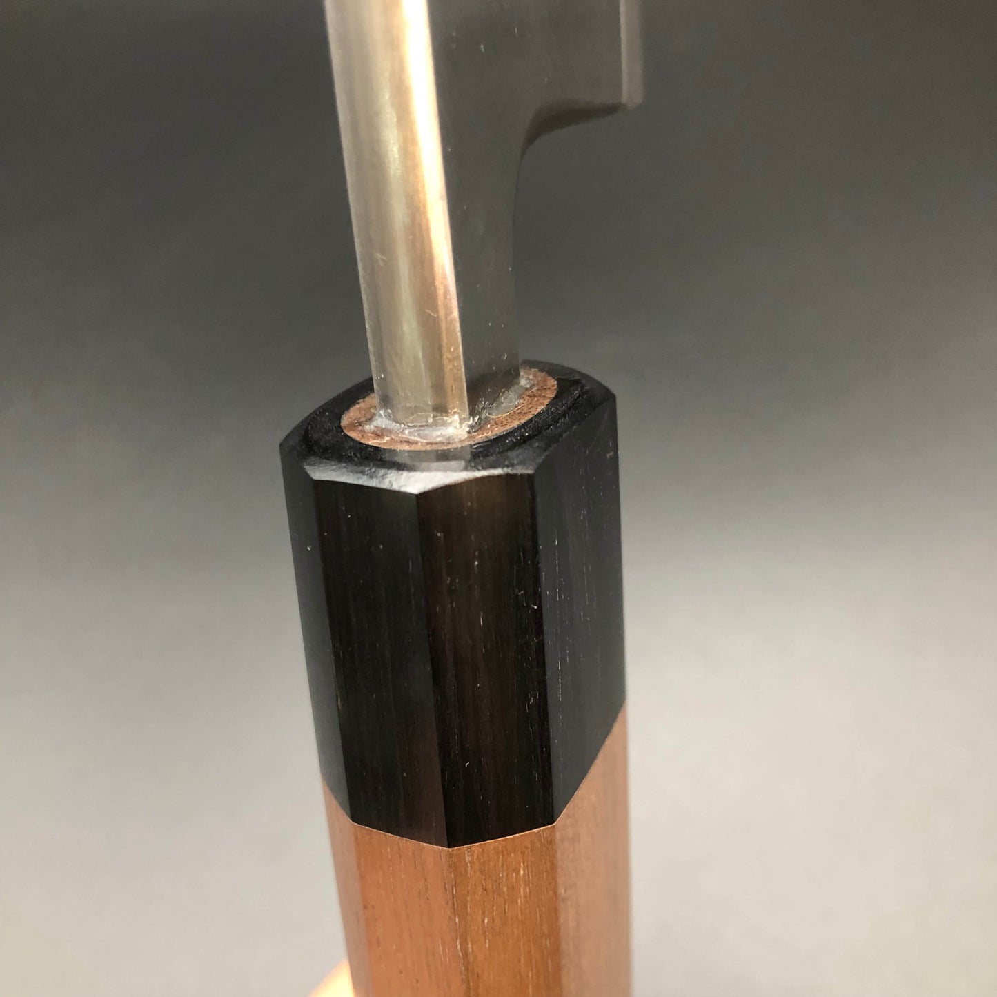 Carbon Deba 150㎜ Octagonal angle walnut