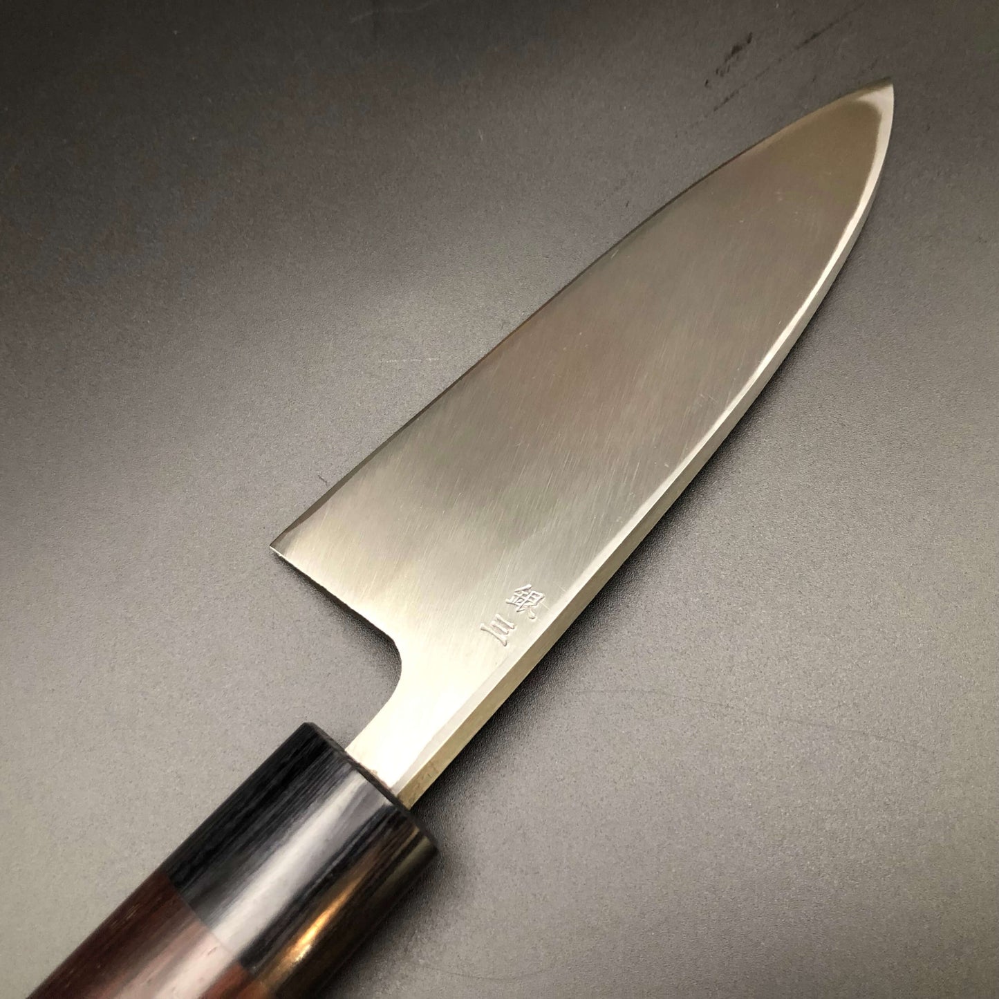 Stainless‐clad Deba 150㎜ Silver 3 Steel Rosewood Handle