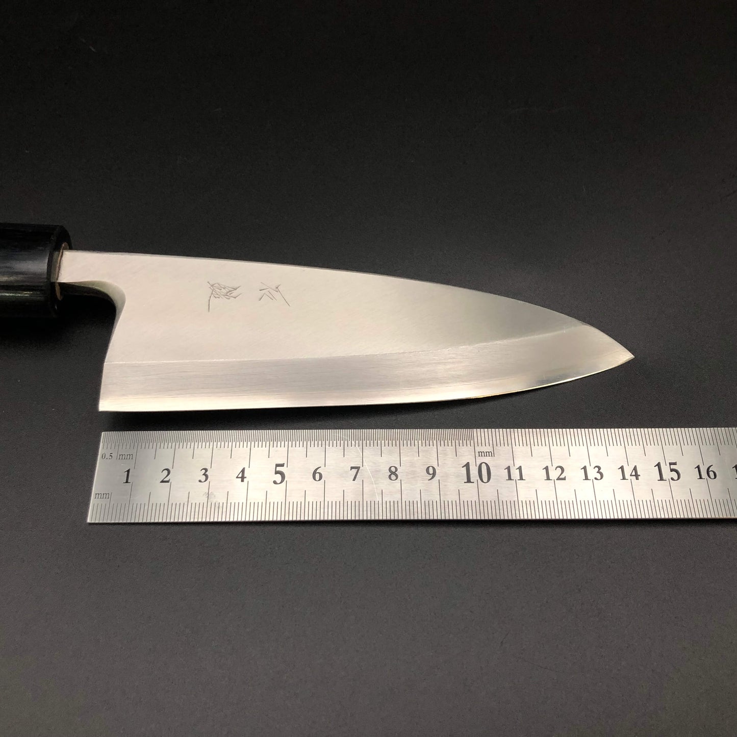Stainless‐clad Deba 150㎜ Silver 3 Steel Rosewood Handle