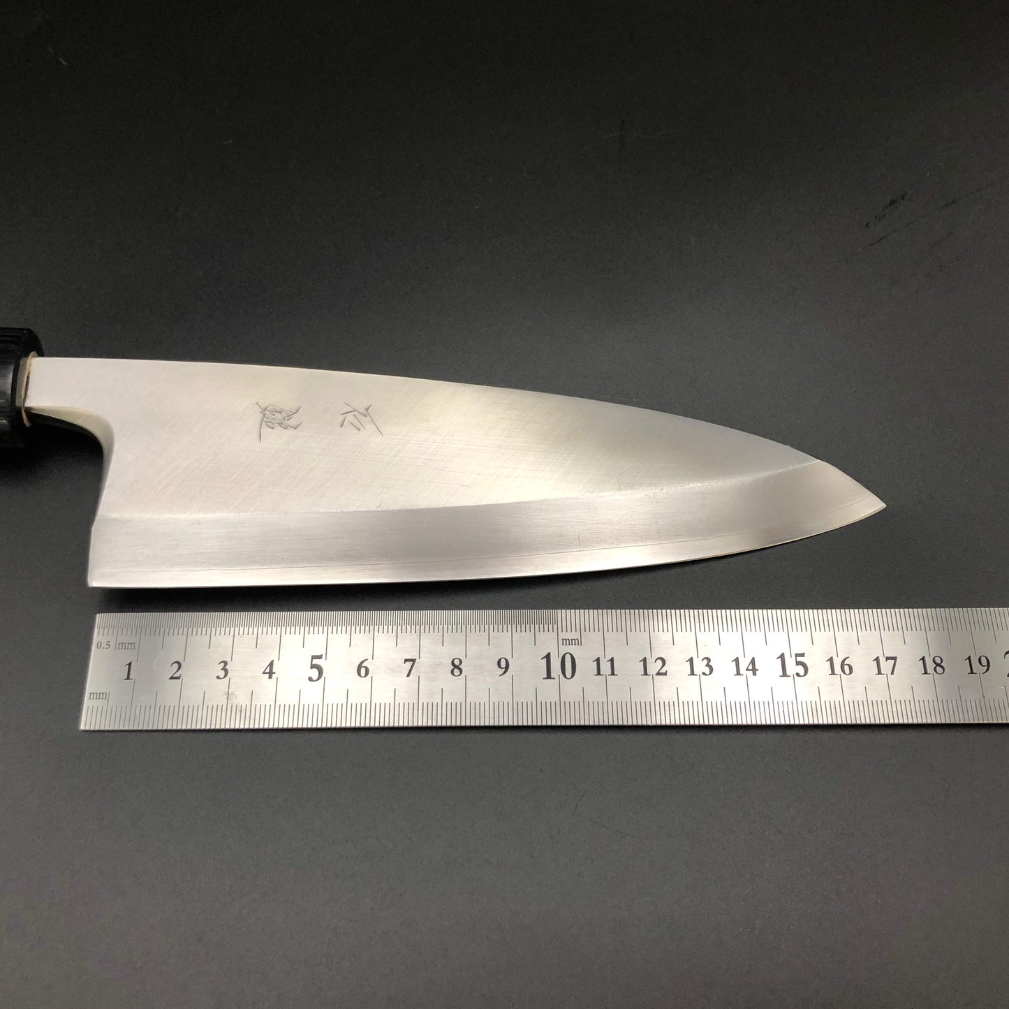 Stainless‐clad Deba 180㎜ Silver 3 Steel Rosewood Handle