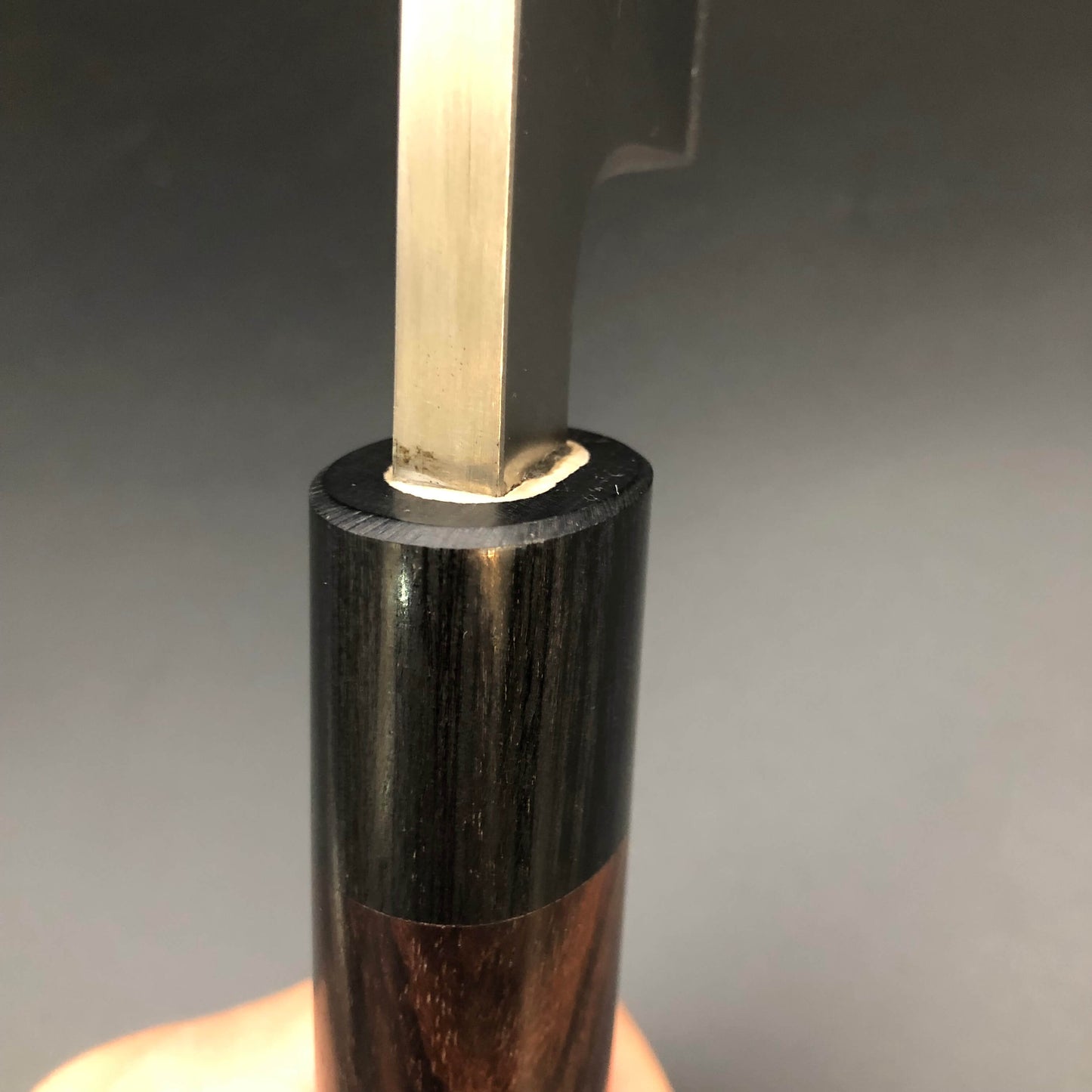 Stainless‐clad Deba 180㎜ Silver 3 Steel Rosewood Handle