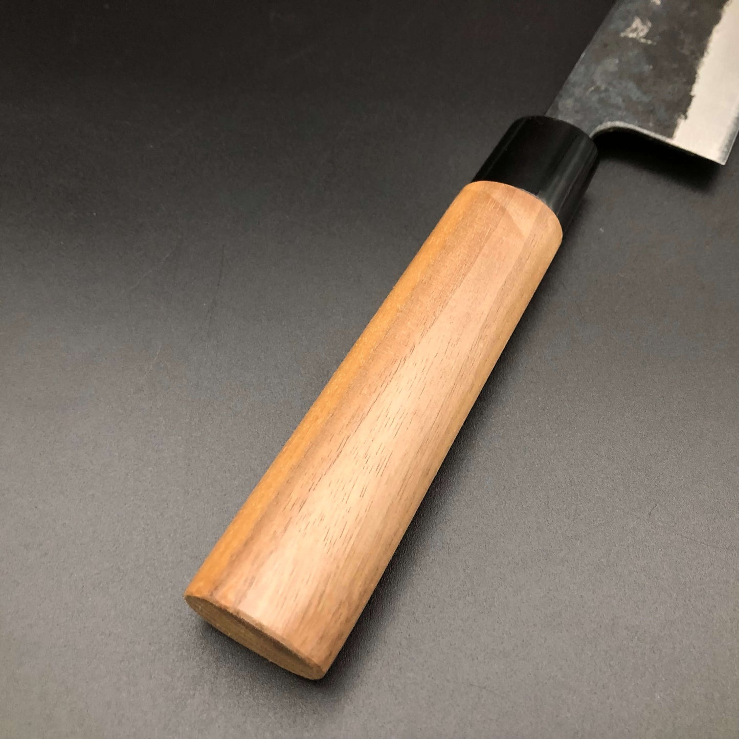 Kurouchi Kiritsuke 210㎜ Blue2 Carbon Hackberry Wood Handle