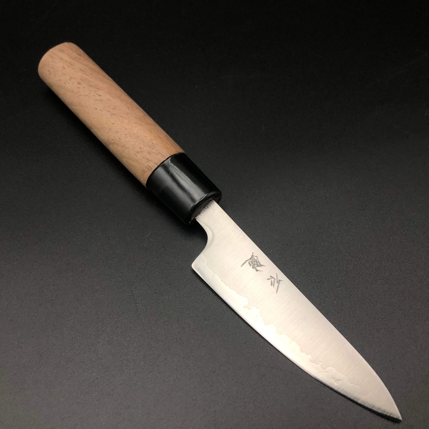 Stainless‐clad Petty 80㎜ SRS Steel Walnut Wood Handle