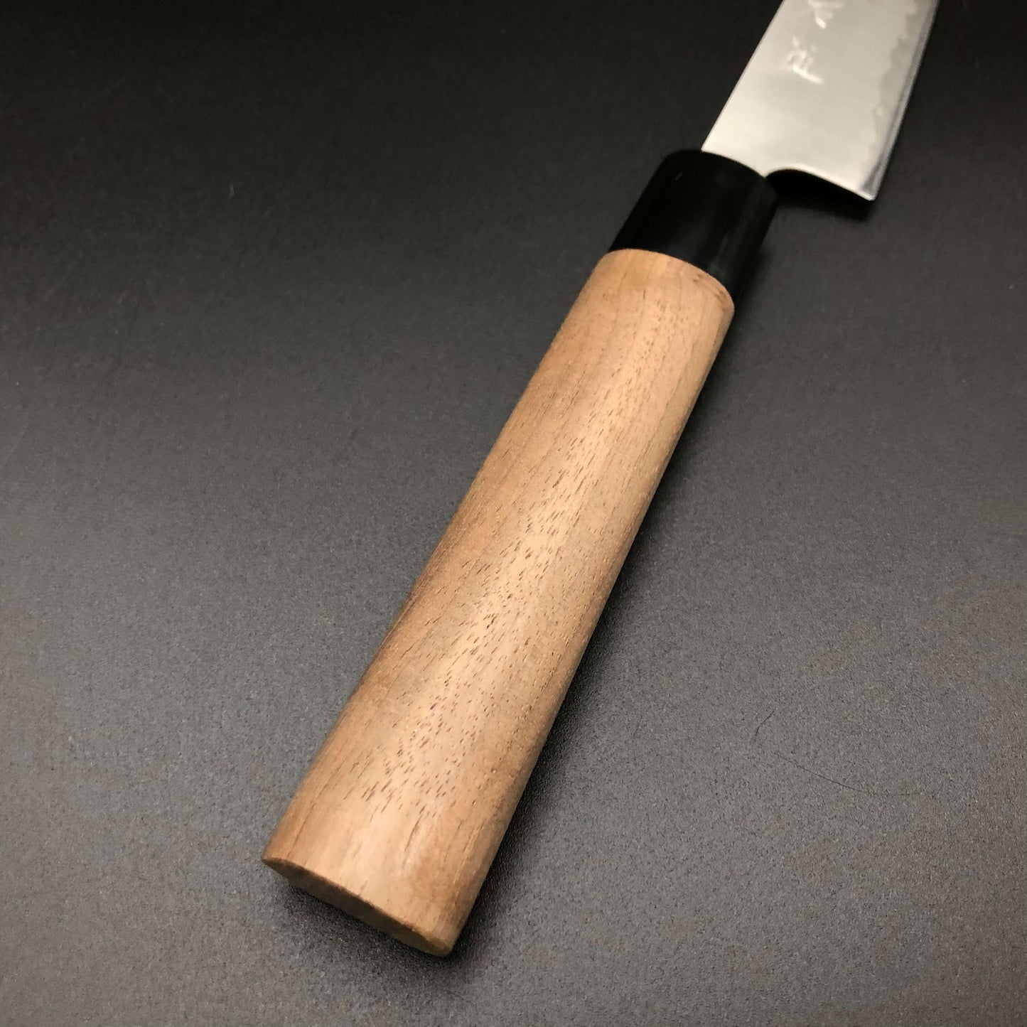 Stainless‐clad Petty 135㎜ Silver 3 Steel Walnut Wood Handle