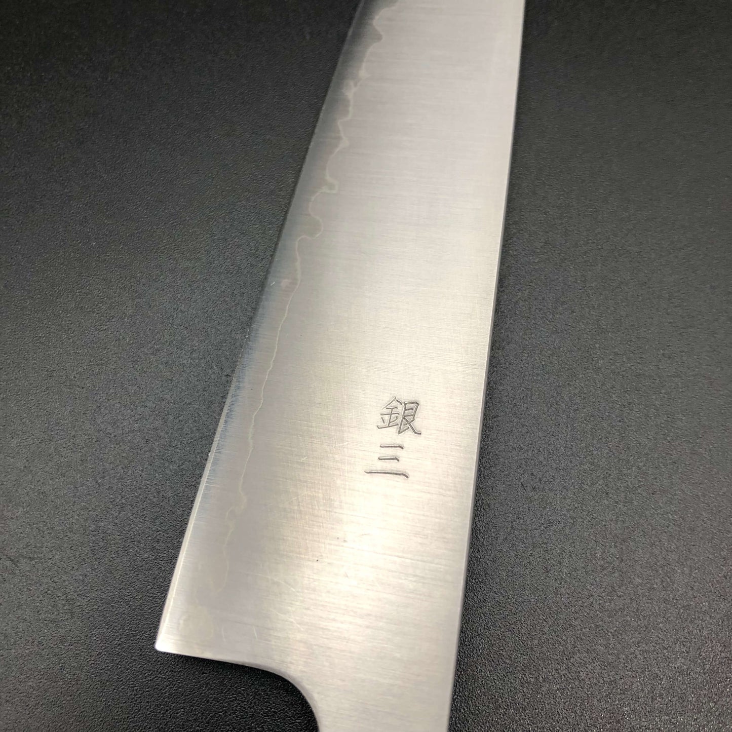 Stainless‐clad Petty 135㎜ Silver 3 Steel Walnut Wood Handle