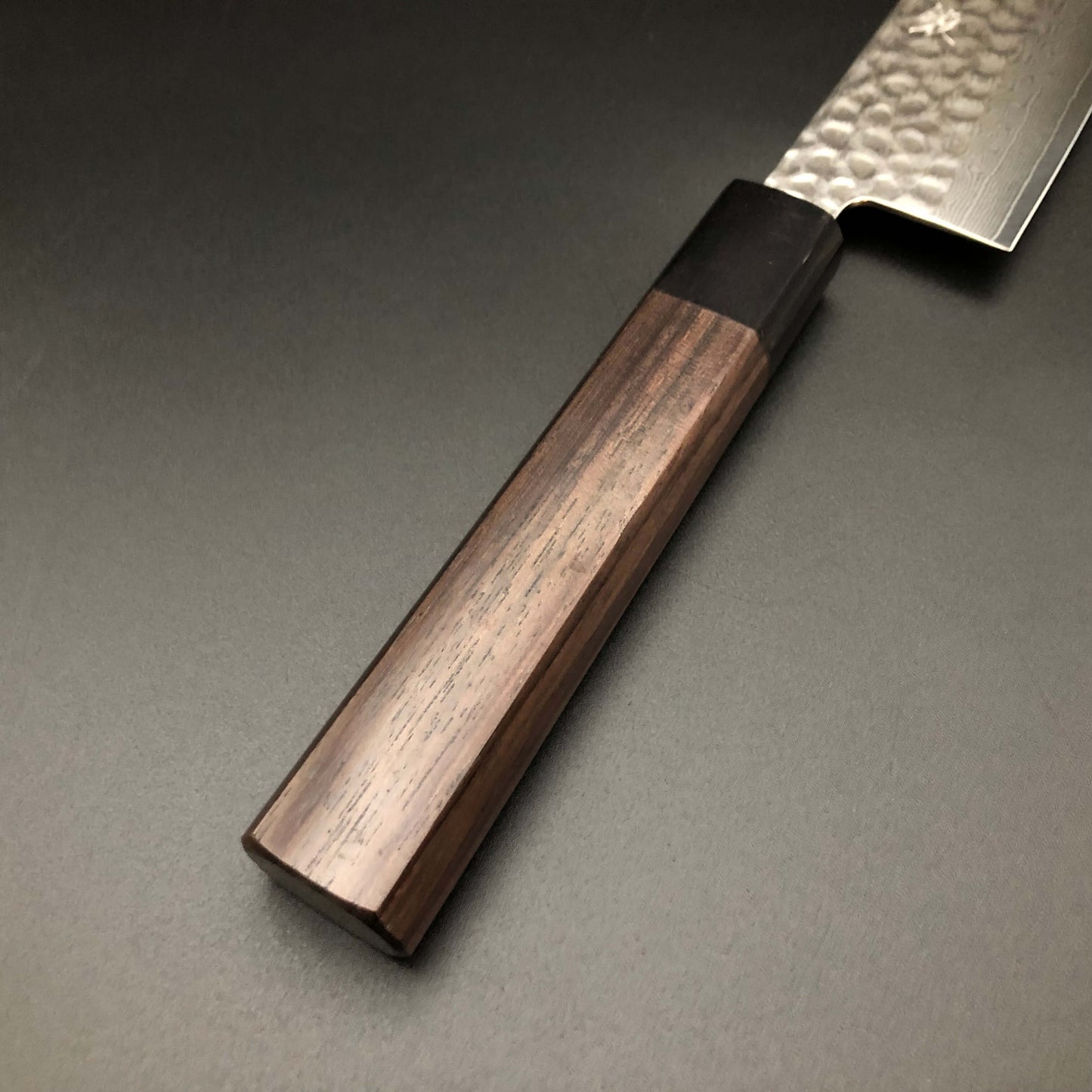 Stainless‐clad Nakiri 160㎜ VG10 Steel Damascus 69 layer Rosewood Handle