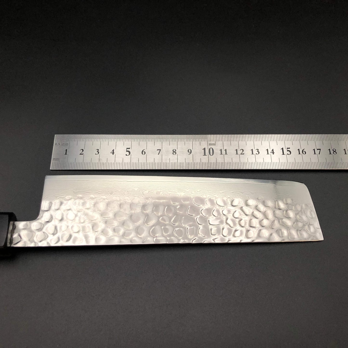 Stainless‐clad Nakiri 160㎜ VG10 Steel Damascus 69 layer Rosewood Handle